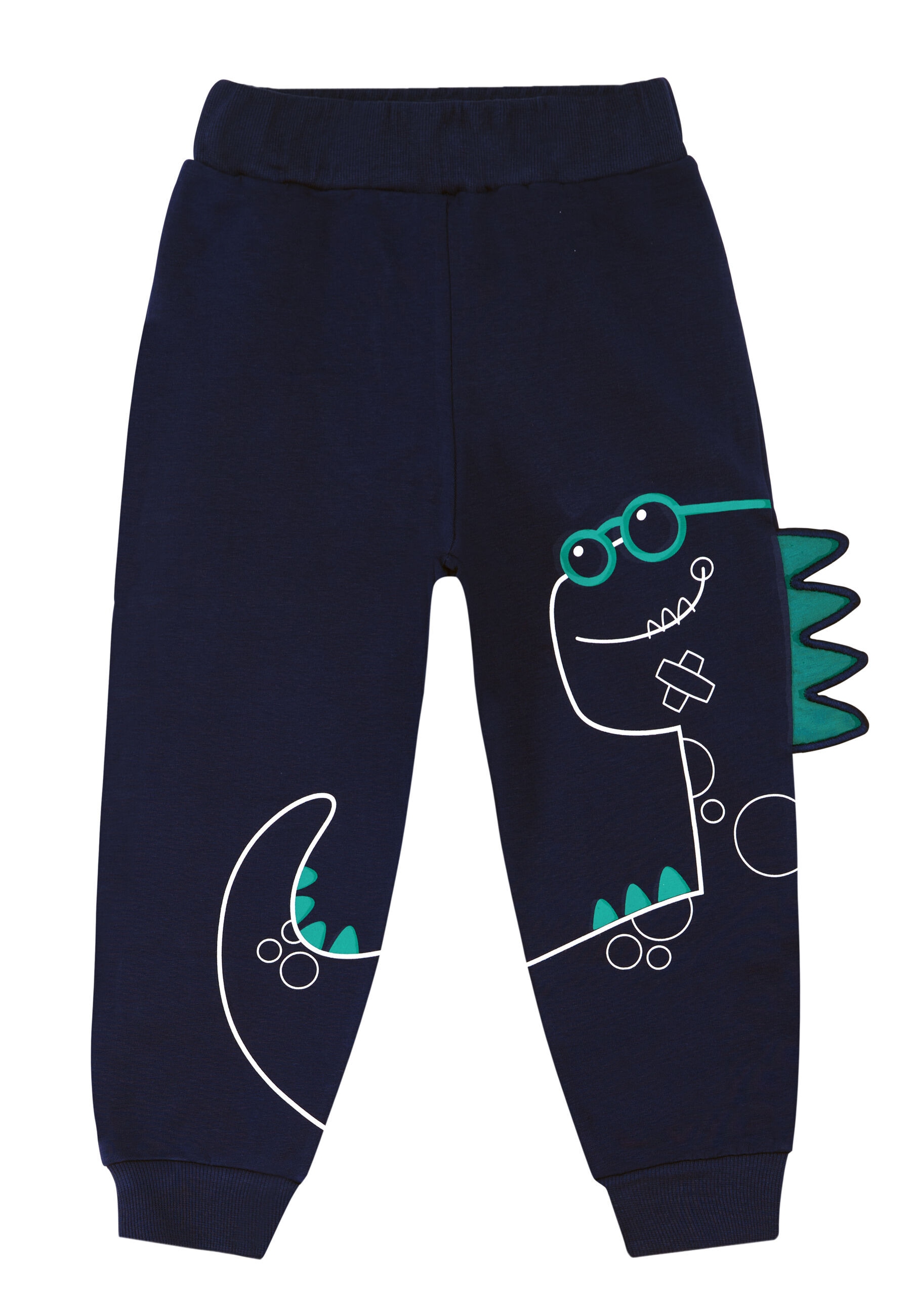 Denokids Hausanzug »Dino Spikes«, (2 tlg.), mit süßem Dinosaurier-Print