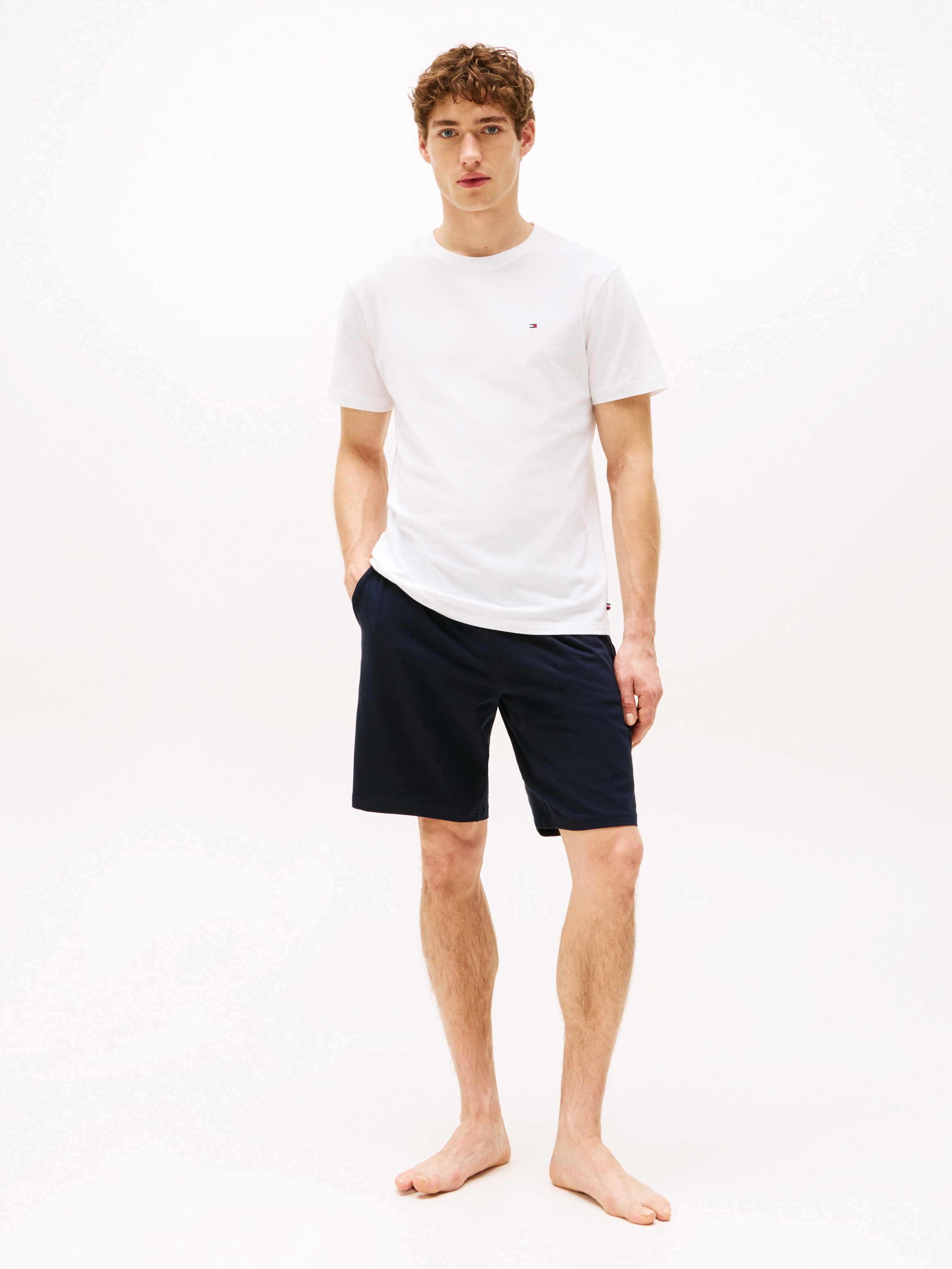 Tommy Hilfiger Underwear Pyjama "CN SS SHORT JERSEY SET" Set, 2er, 2 Stk. t günstig online kaufen
