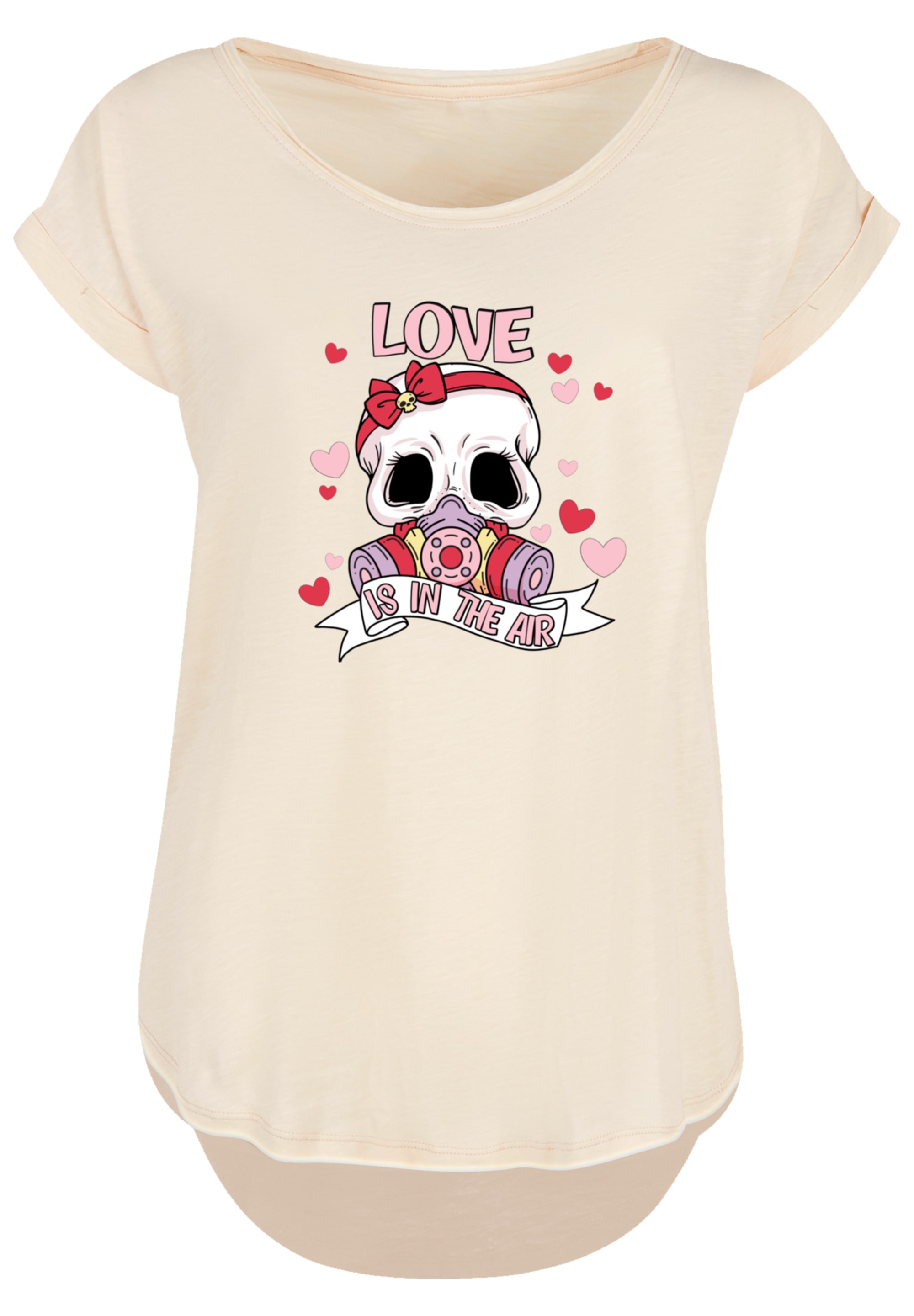 F4NT4STIC T-Shirt »Anti Valentinstag LOVE is in the air«, Premium Qualität