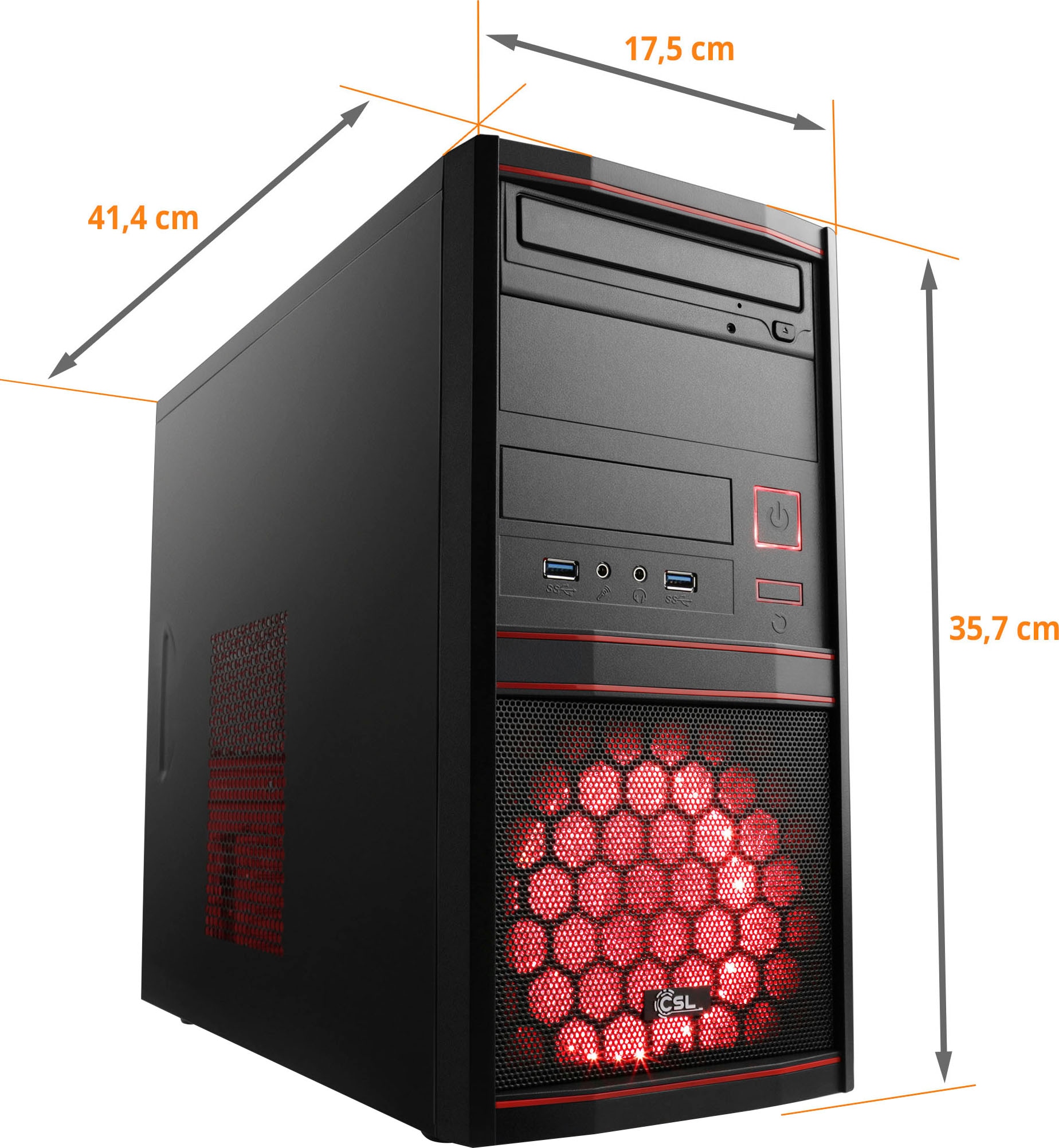 CSL Gaming-PC-Komplettsystem »Sprint V28980«