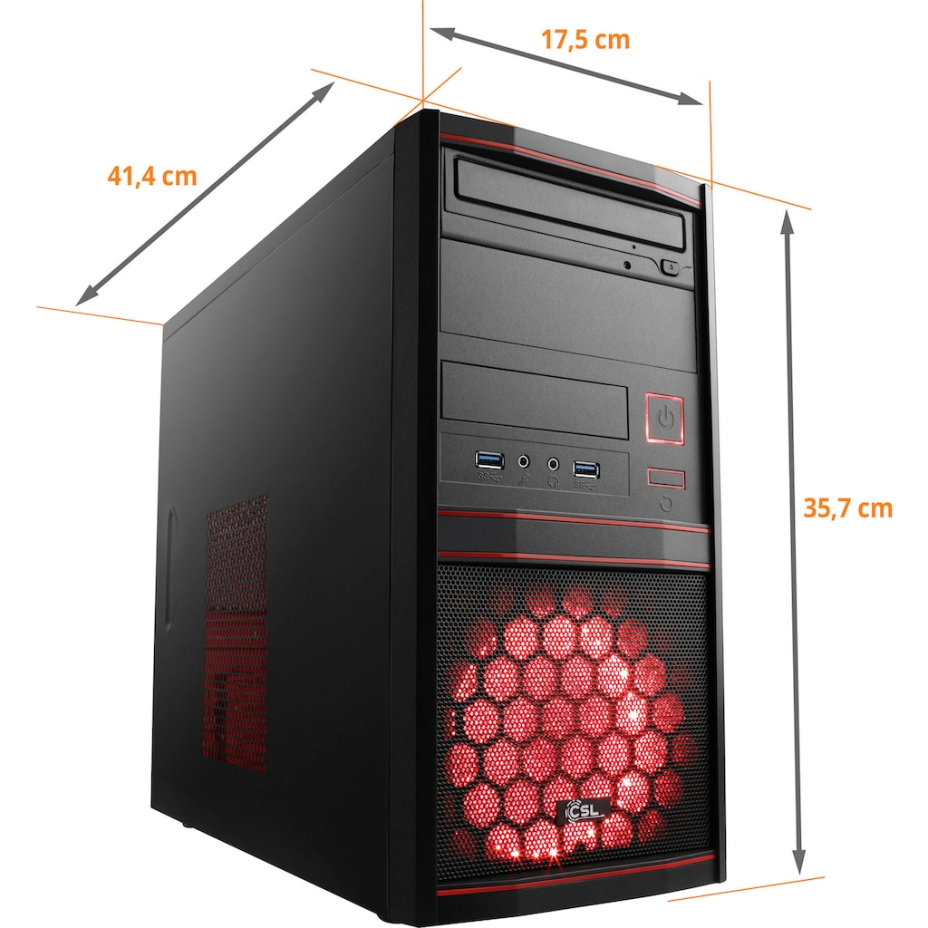 CSL Gaming-PC-Komplettsystem »Sprint V28980«