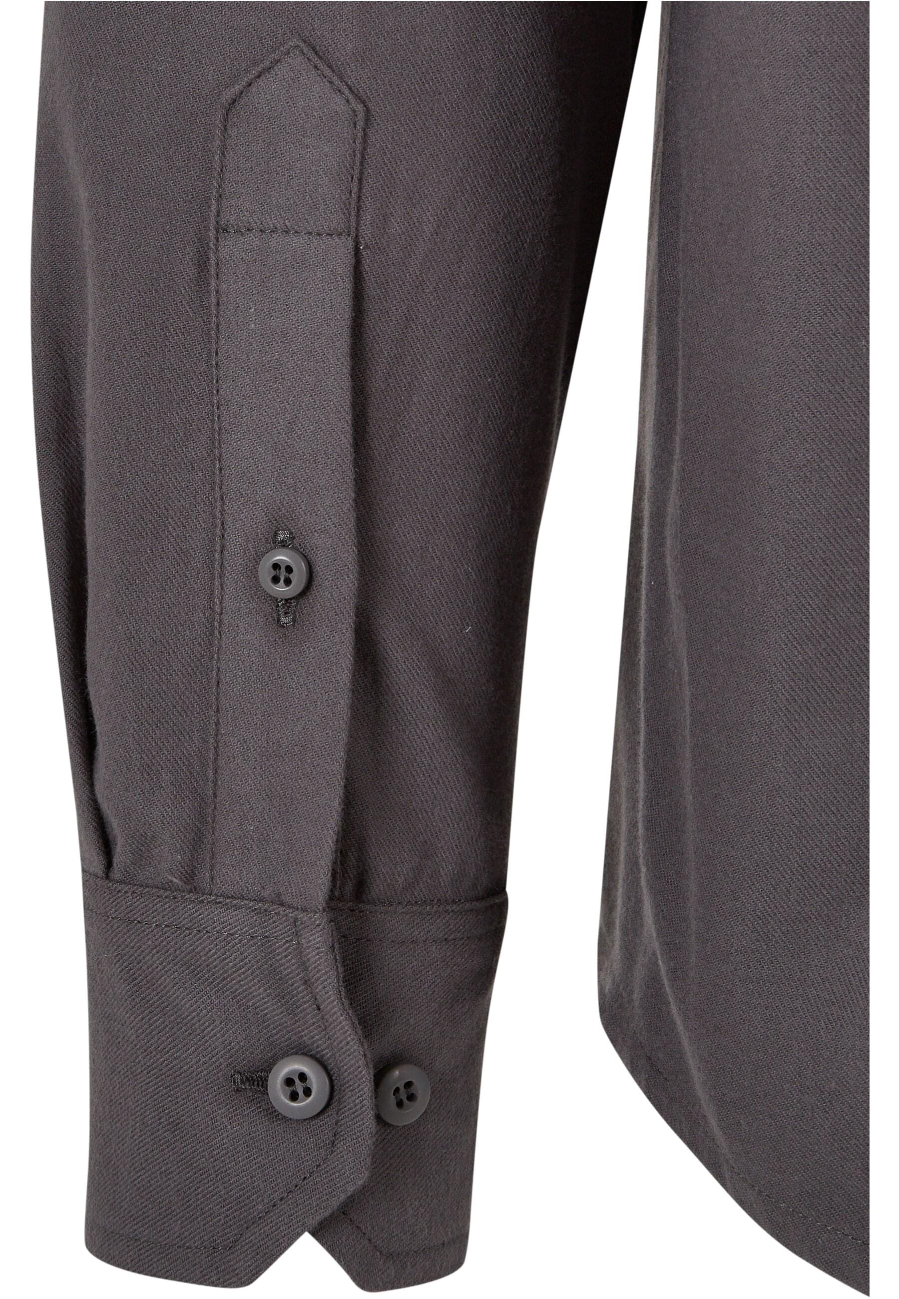 URBAN CLASSICS Langarm-Poloshirt »Urban Classics Herren Flanell Shirt« 1 Stk. tlg.