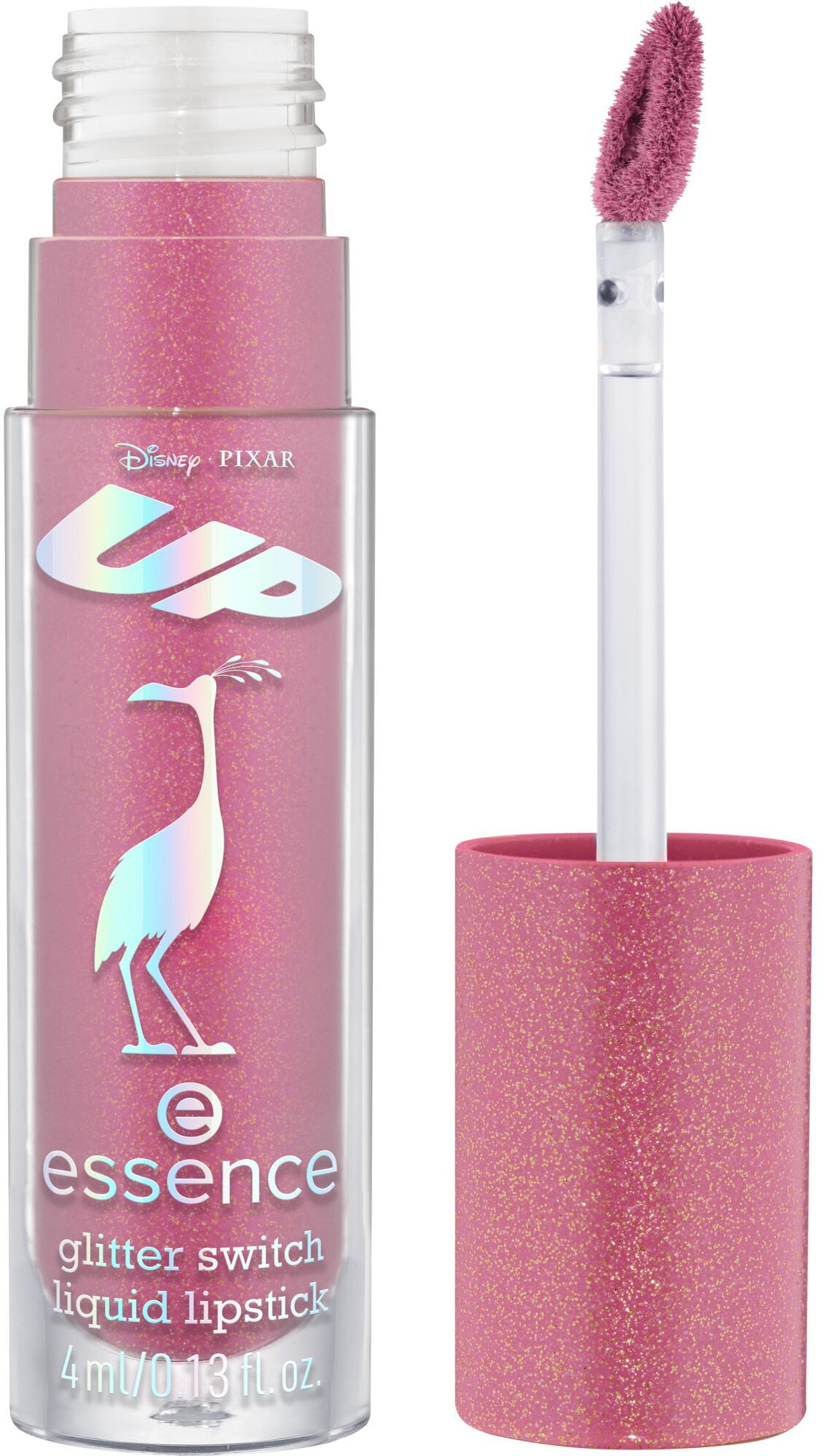 Essence Lippenstift »Disney Pixar Up glitter switch liquid lipstick«, (Set, 3 tlg.), mit intensiver Farbabgabe