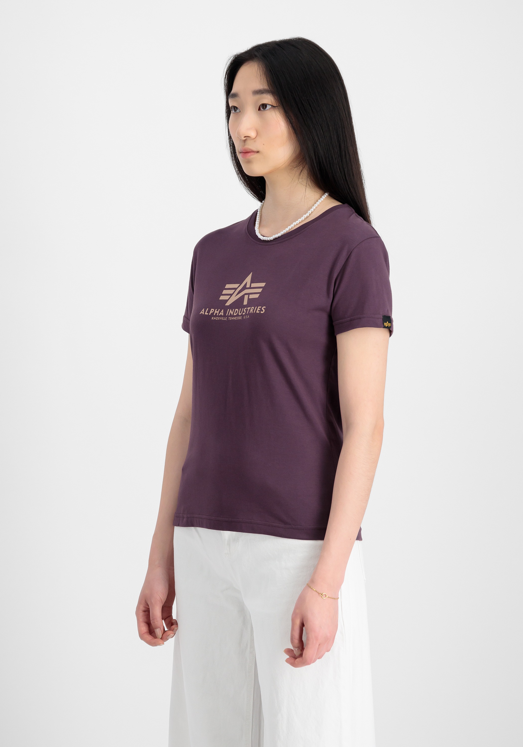 Alpha Industries T-Shirt »Alpha Industries Women - T-Shirts New Basic T-Shirt BL W«