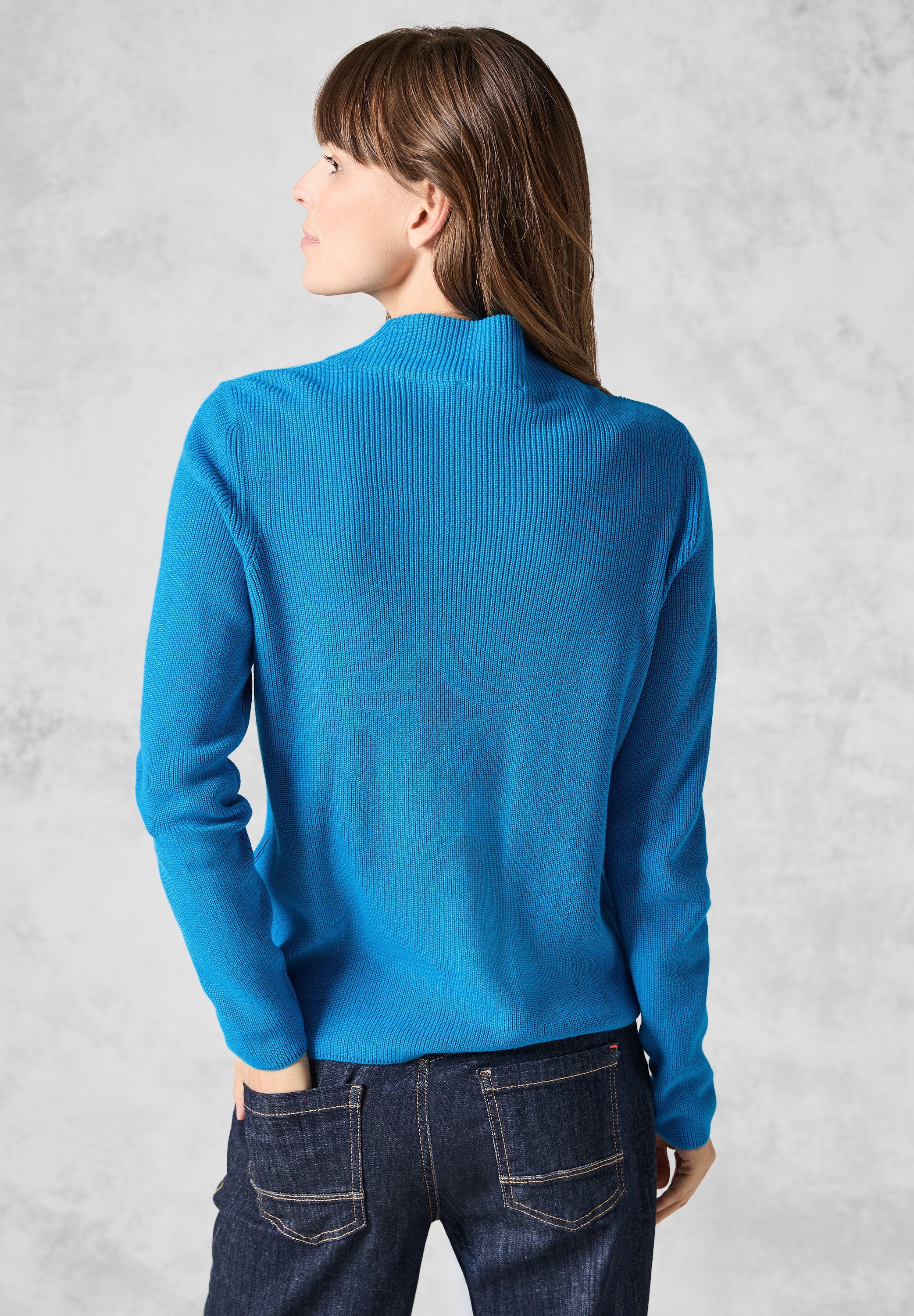 Cecil Strickpullover, aus reiner Baumwolle