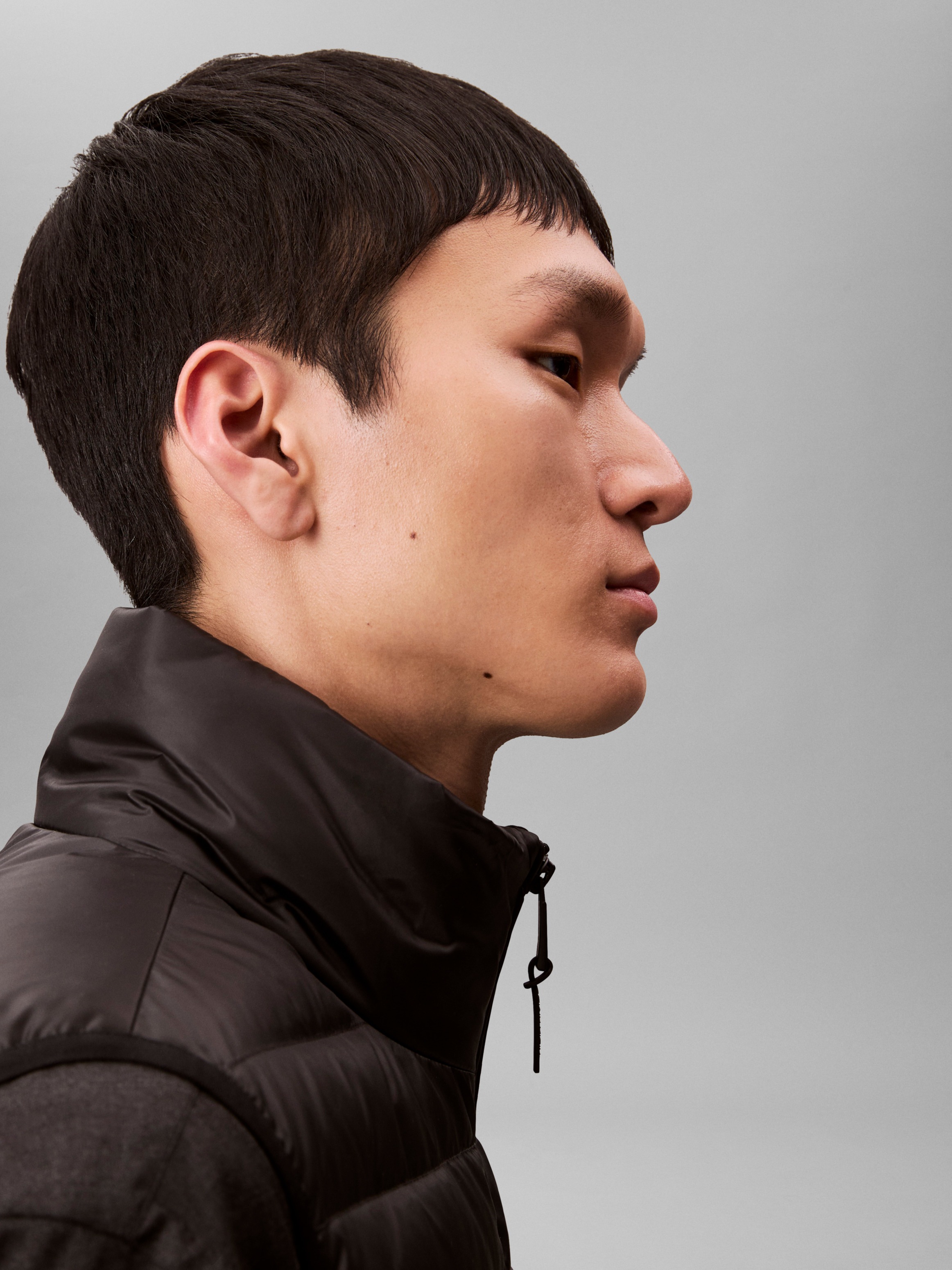 Thumbnail - Calvin Klein Steppweste "SLVLSS LT WT NYLON PUFFER VEST" Mit Rundhalsausschnitt