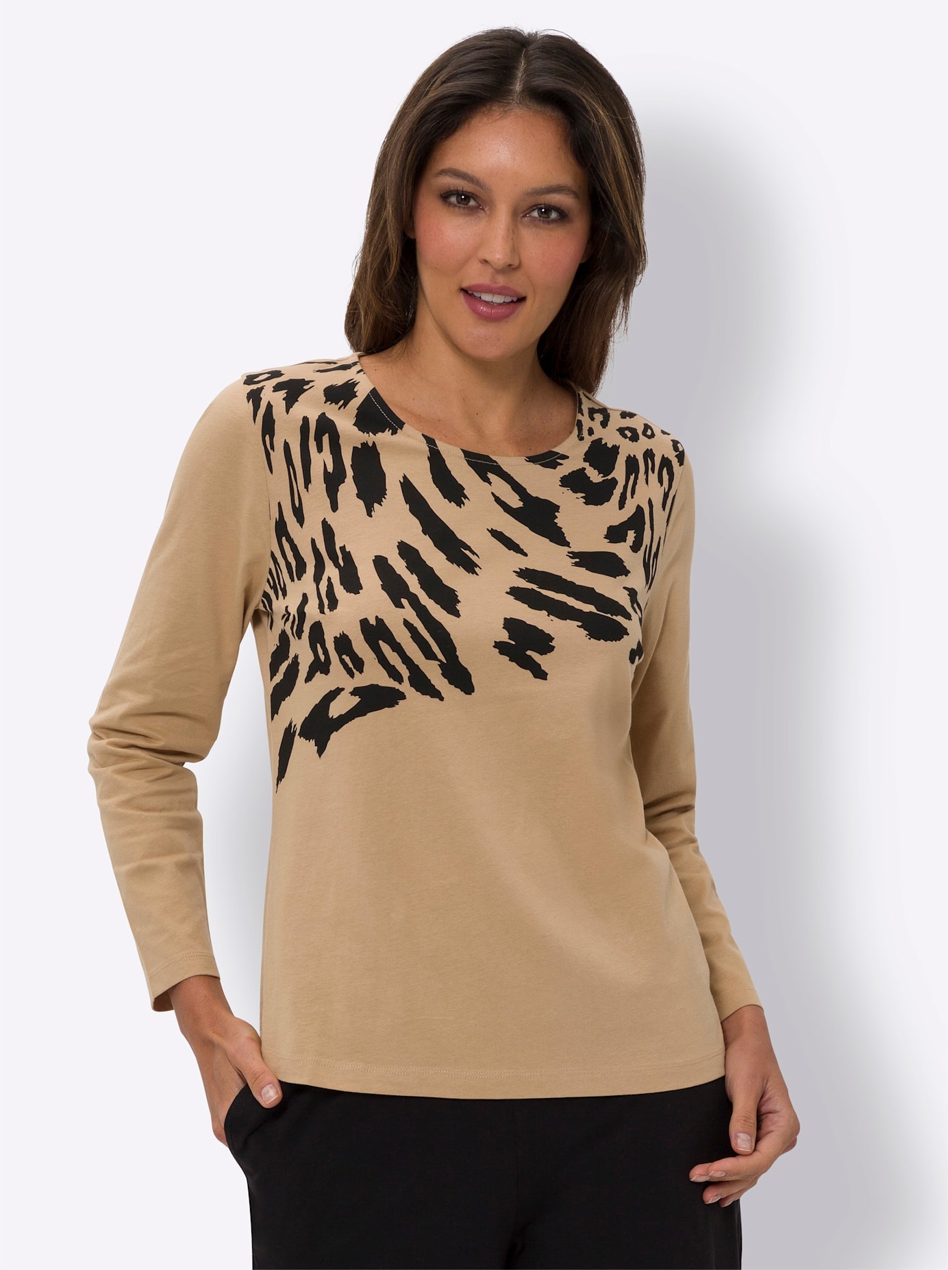 Classic Basics Langarmshirt "Langarm-Shirt" 1 Stk. tlg. günstig online kaufen