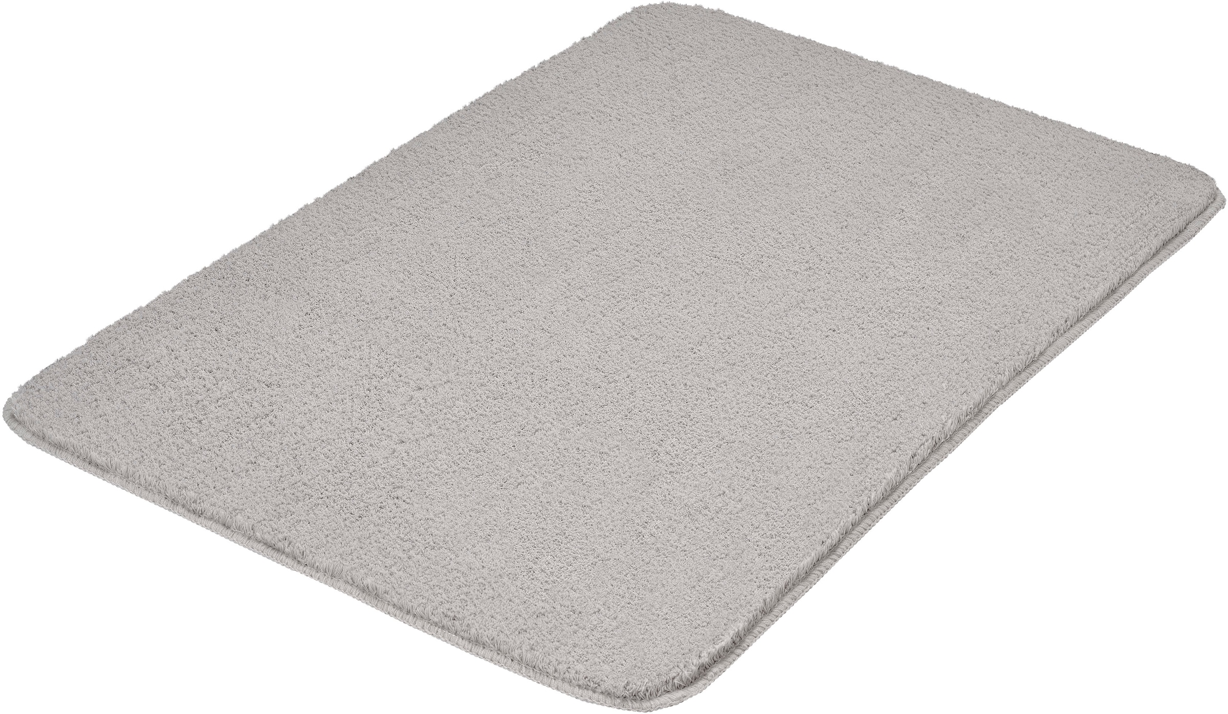 Kleine Wolke Badematte "Marco, Badvorleger, Badezimmer Teppich" Höhe 20 mm rutschhemmend beschichtet fußbodenheizungsgeeignet Badteppich, Uni Farben