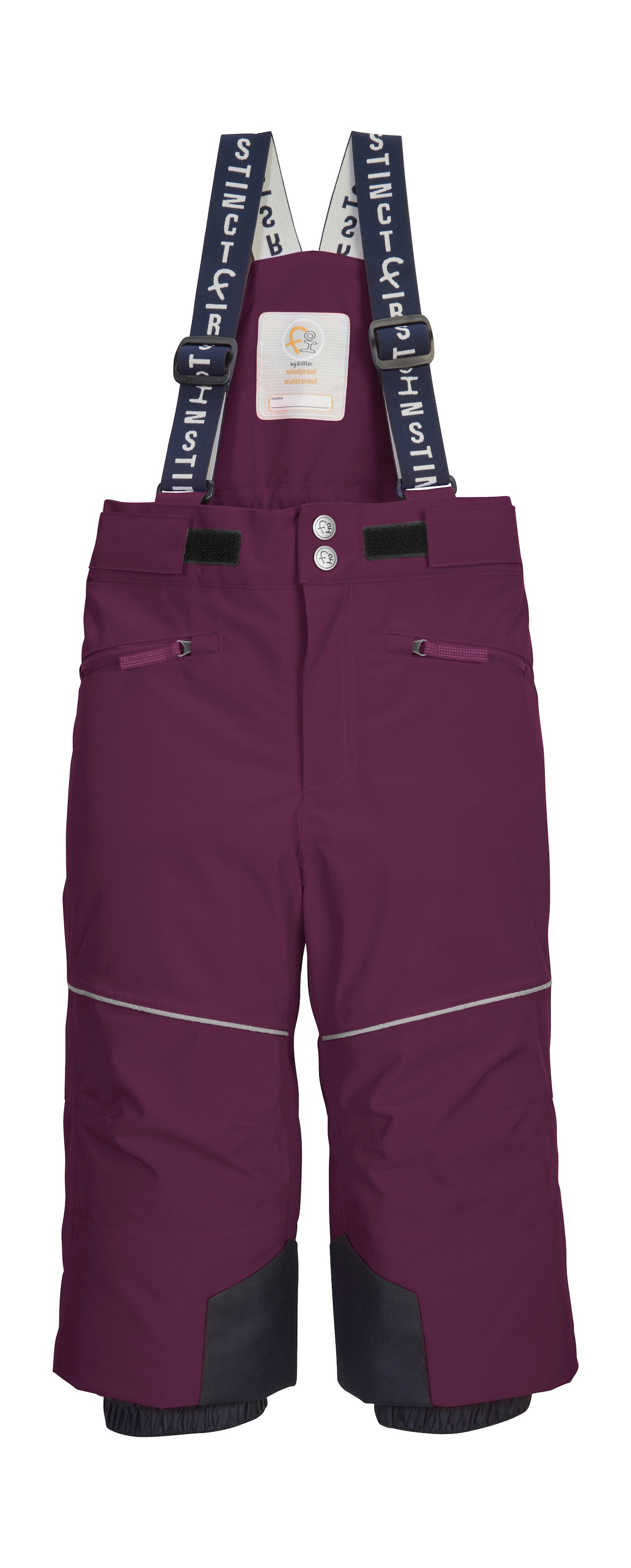 first instinct by killtec Skihose "FISW 48 MNS SKI PNTS" Wasser- und winddichte Schneehose mit Grow-Up-Funktion