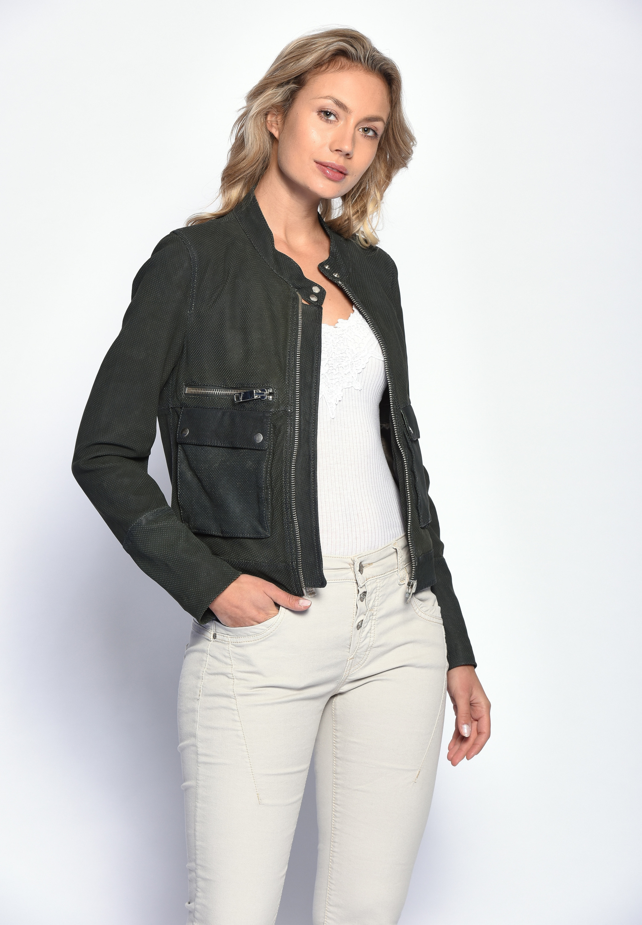 Maze Lederjacke "Clermont"