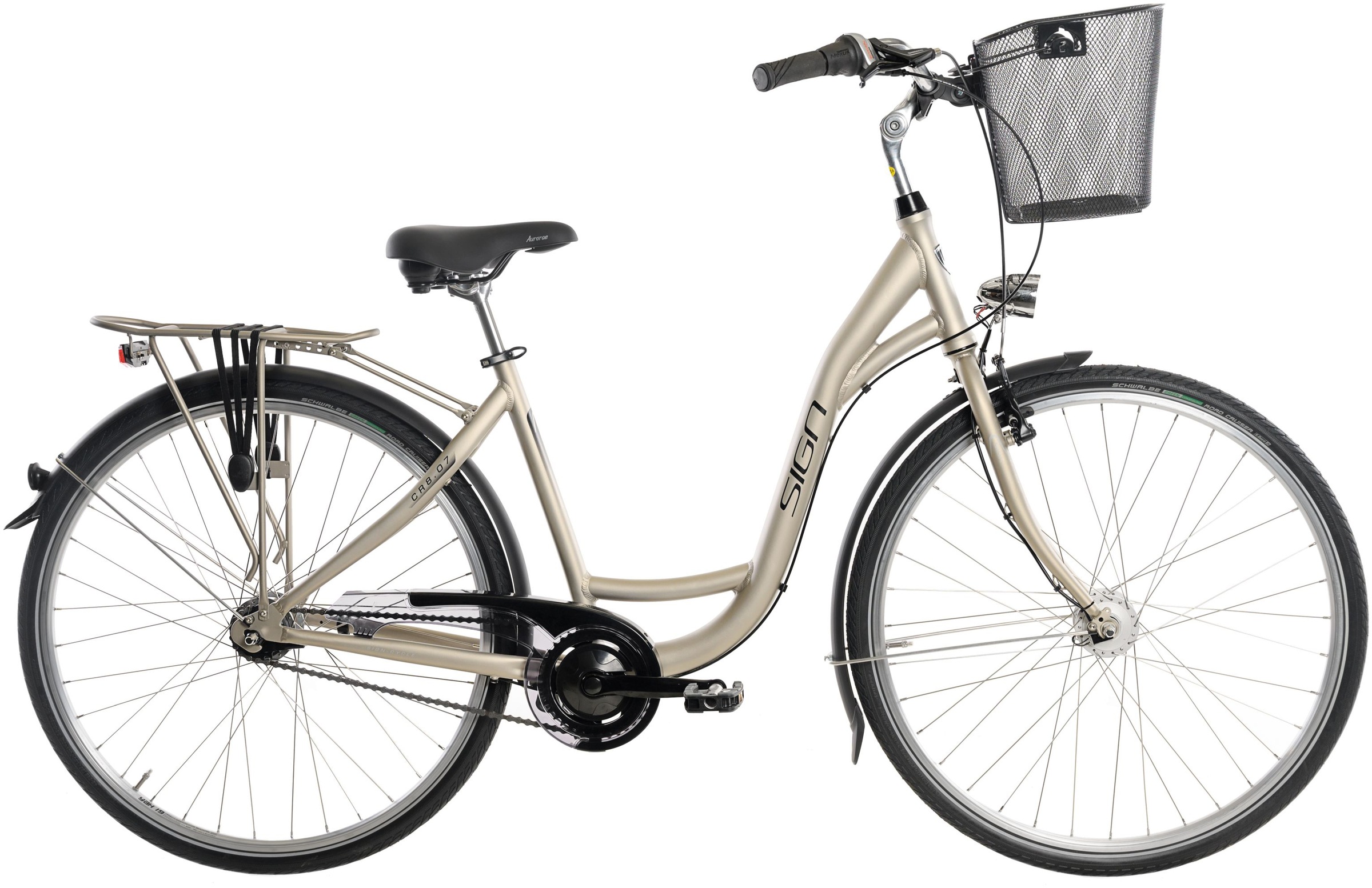 Cityrad, 7 Gang, Shimano, NEXUS SG-C3001-7C Schaltwerk, für Damen und Herren