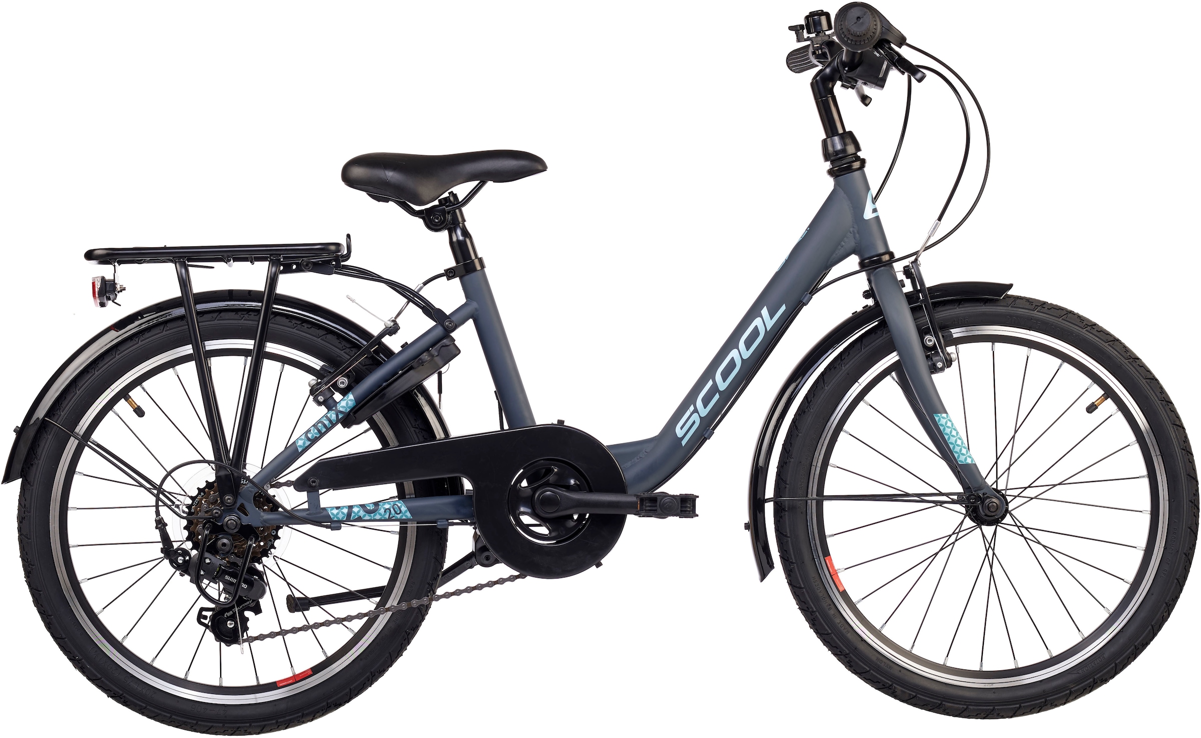 S’COOL Kinderfahrrad "SCOOL chiX" 6 Gang Shimano Kettenschaltung