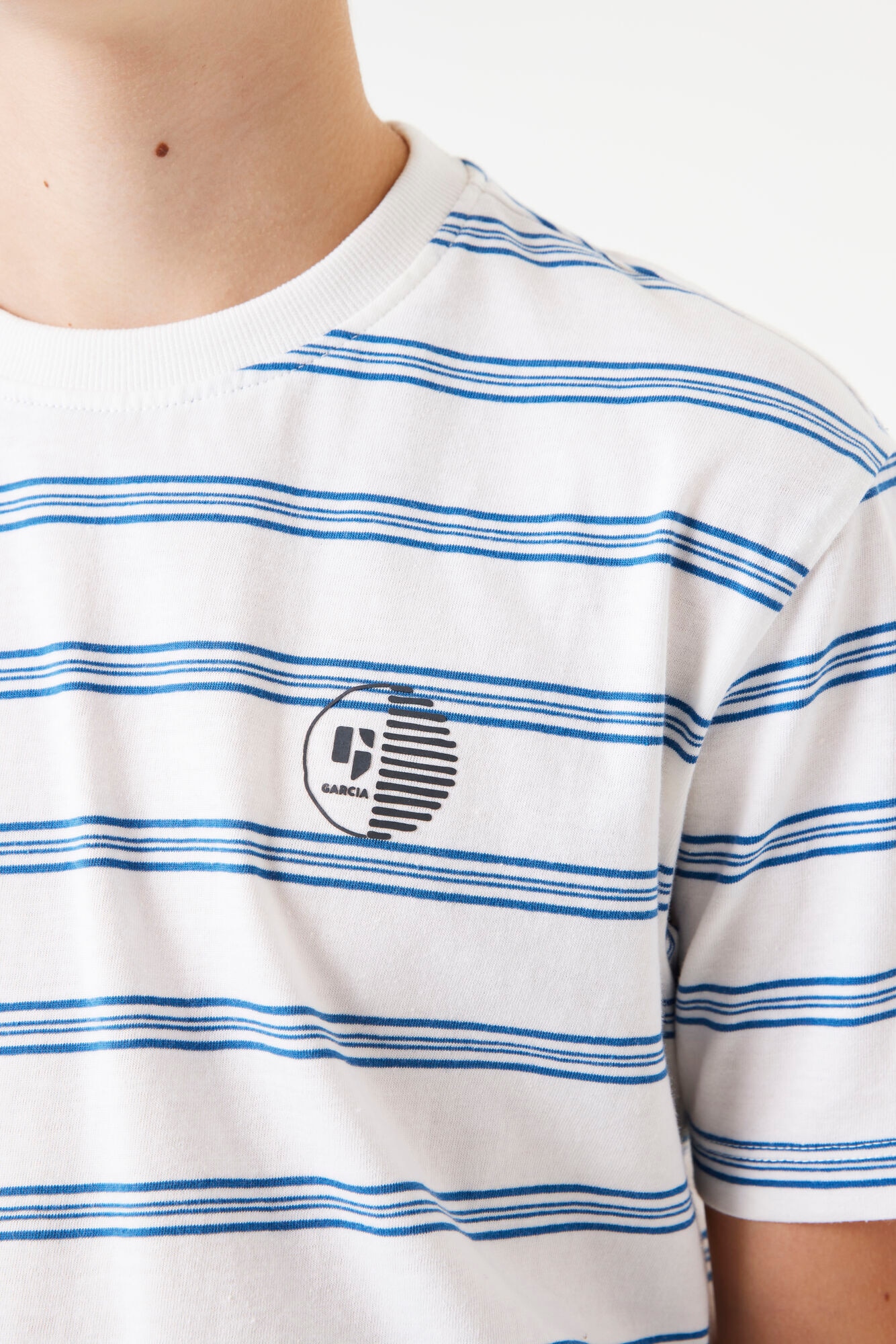 Garcia T-Shirt, mit Logo Stickerei for BOYS