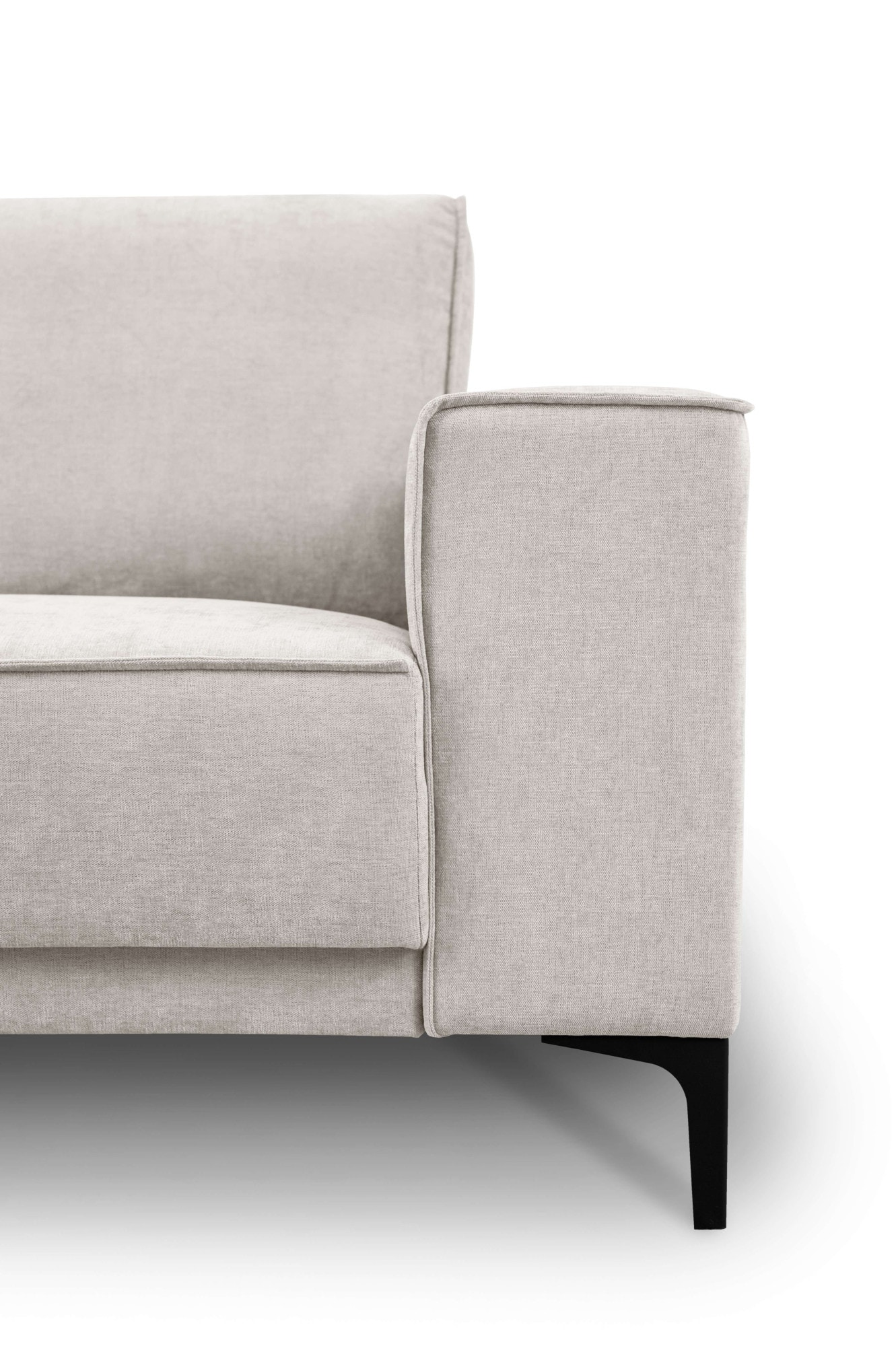 Places of Style Ecksofa »Oland«, L-Form, im zeitlosem Design und hochwertiger Verarbeitung