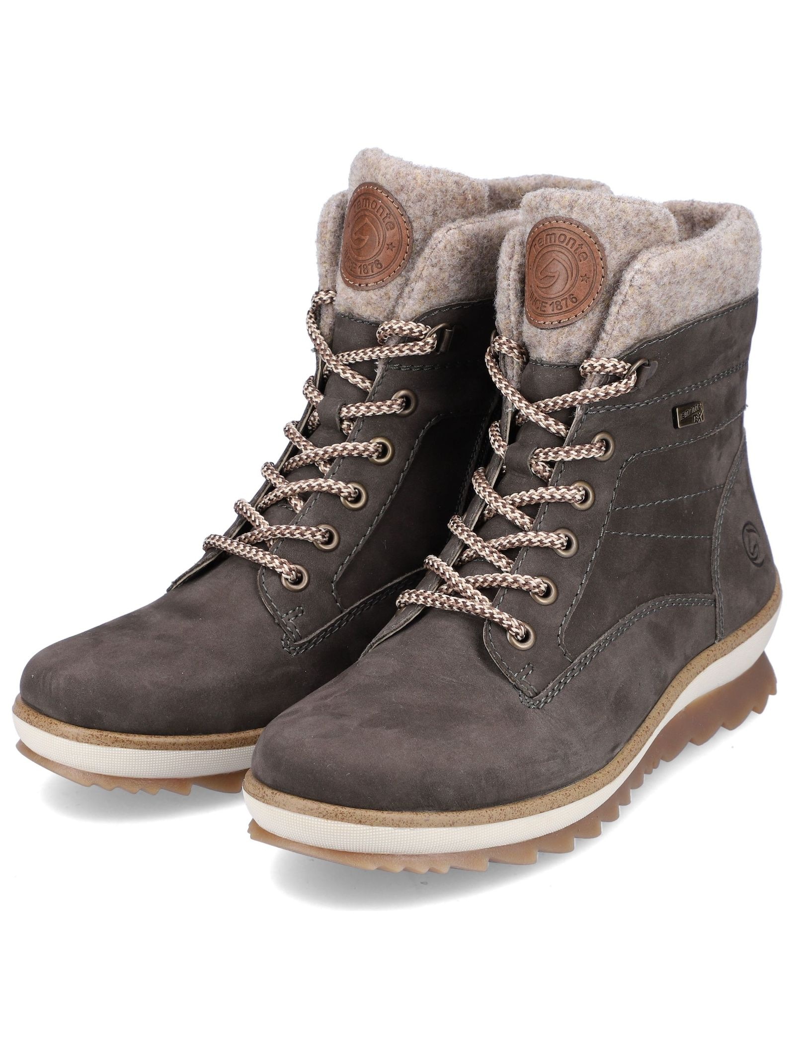 Remonte Schnürstiefelette »Remonte Stiefelette Veloursleder«