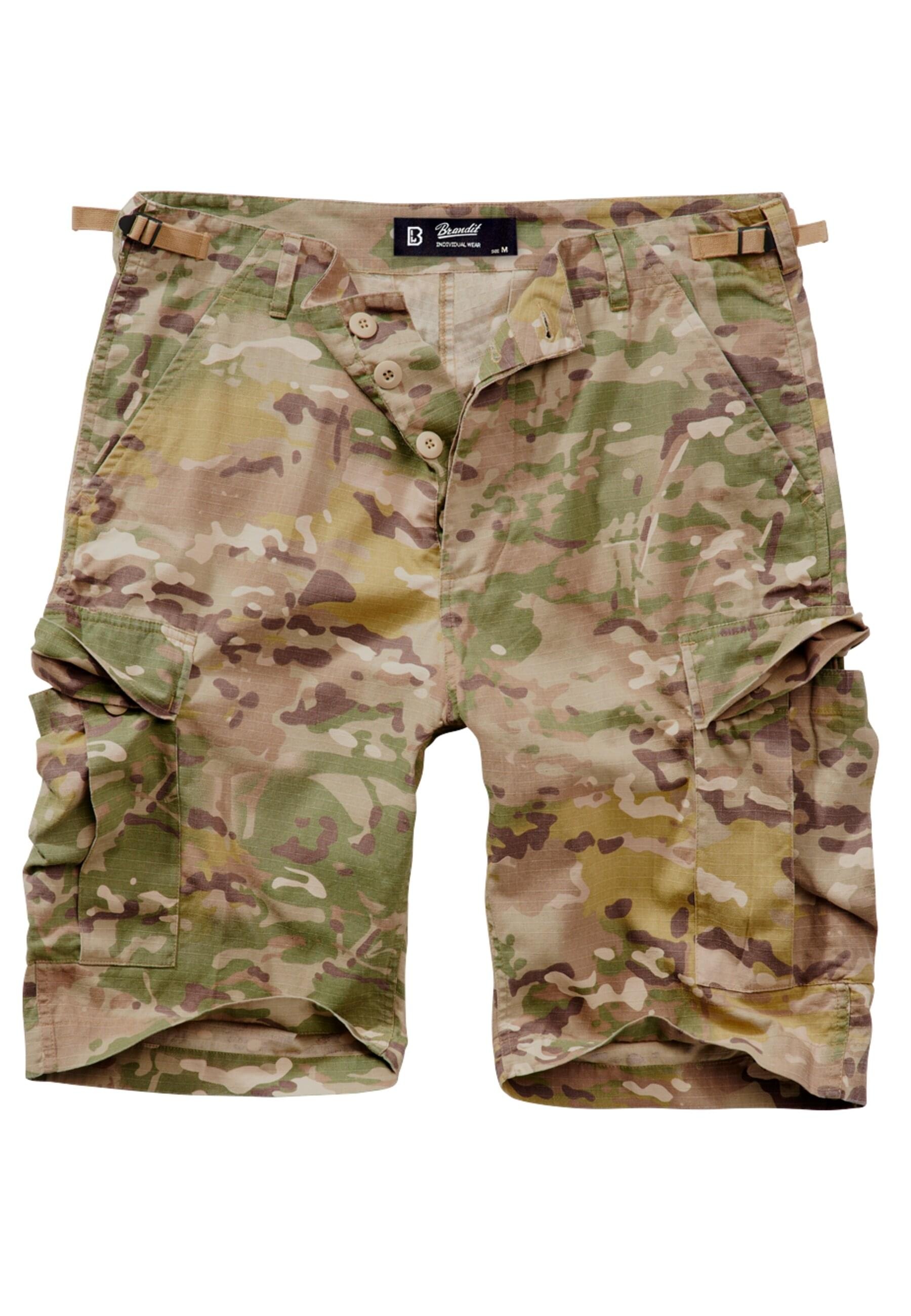 Brandit Stoffhose "Brandit Herren BDU Ripstop Shorts", (1 tlg.)