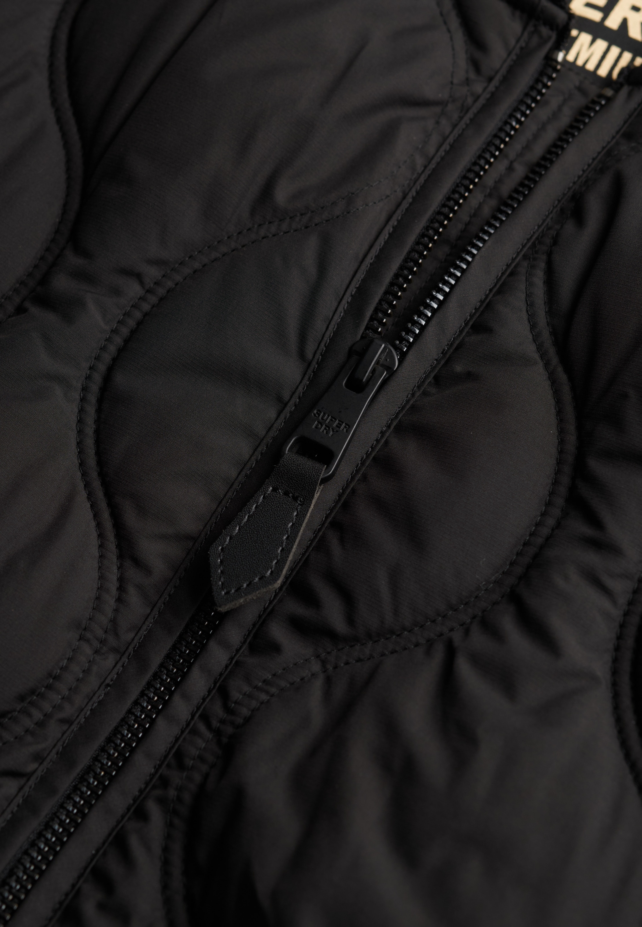Superdry Steppjacke »LONG QUILTED LINER JACKET«, ohne Kapuze