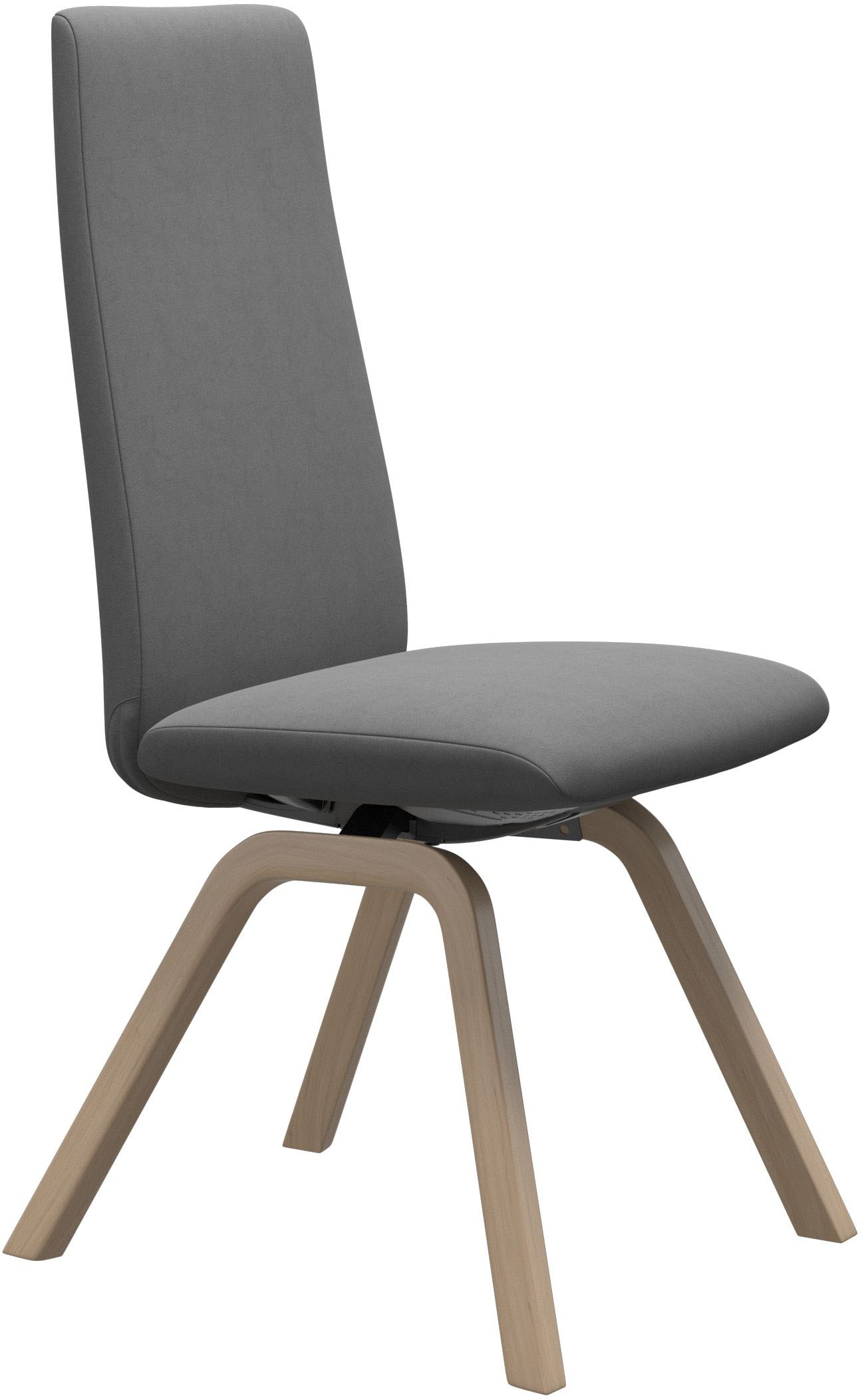 Stressless® Polsterstuhl »Laurel«, Microfaser DINAMICA, High Back, Größe M, mit schräggestellten Beinen in Eiche natur
