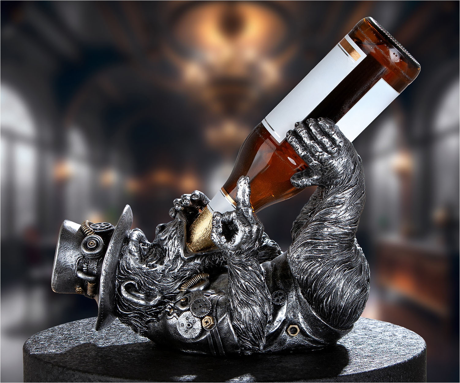 Casablanca by Gilde Flaschenhalter »Flaschenhalter Affe Steampunk Monkey«