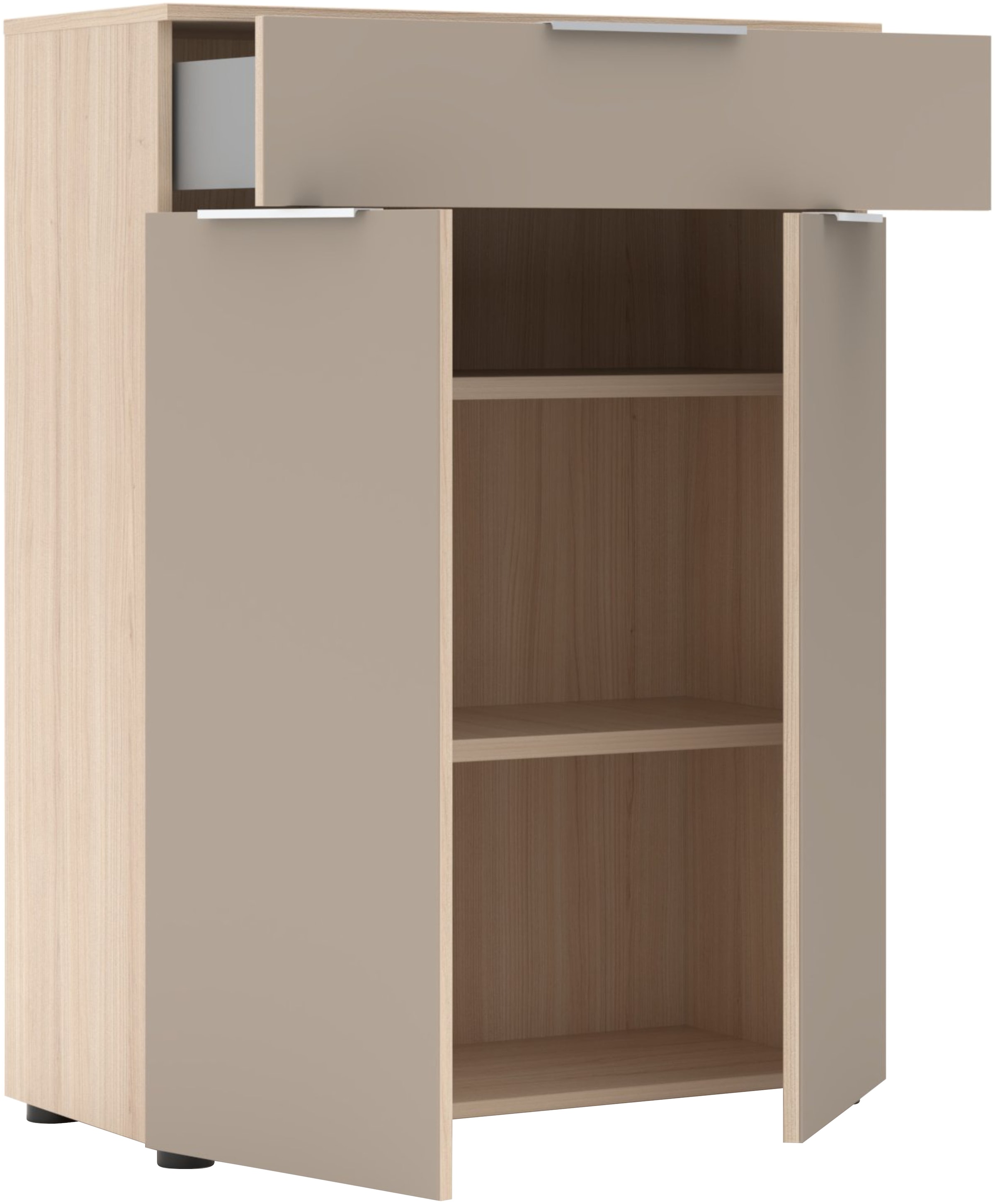 Innostyle Aktenschrank »Büroschrank Santorin, 80/110/38 cm ( B/H/T)« 1 Stk. tlg.