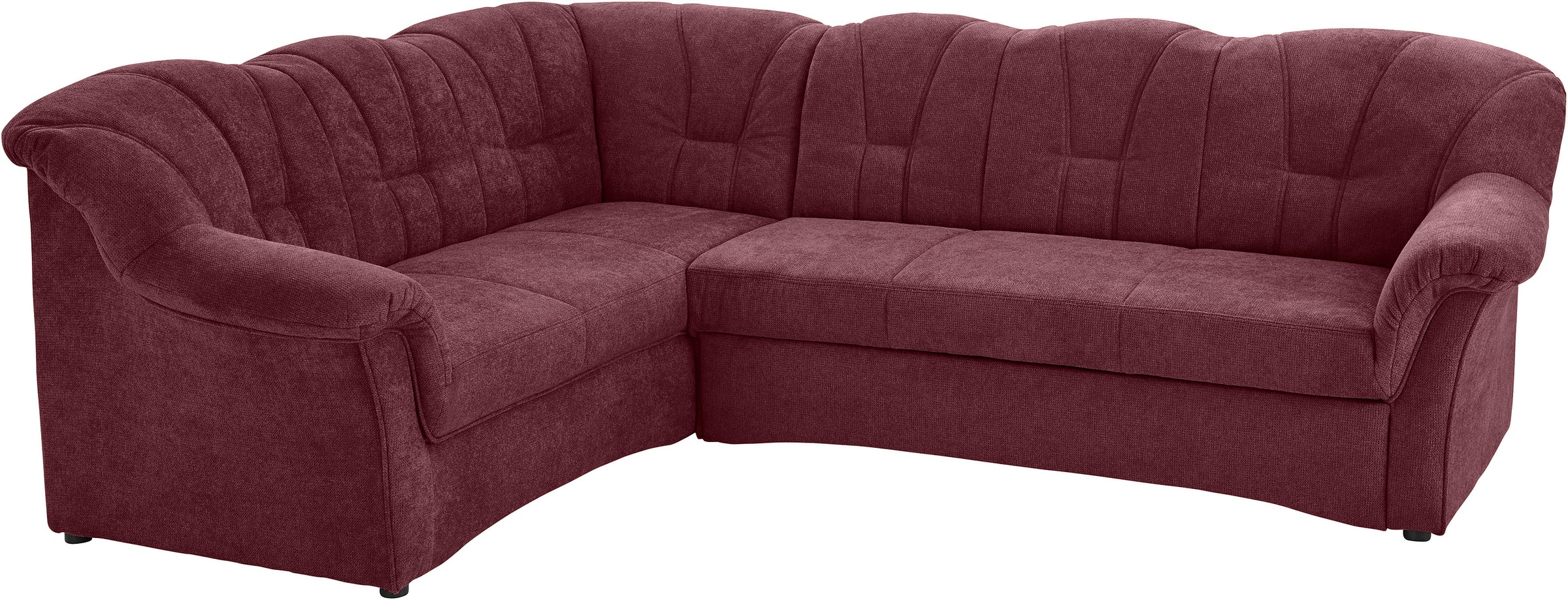 DOMO collection Ecksofa »Papenburg B/T/H: 242/190/84 cm L-Form«, wahlweise mit Bettfunktion, Langer Schenkel links oder rechts