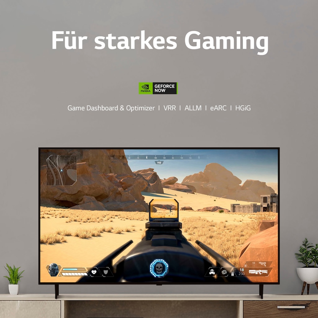 LG LED-Fernseher »43UR80006LJ«, 109 cm/43 Zoll, 4K Ultra HD, Smart-TV