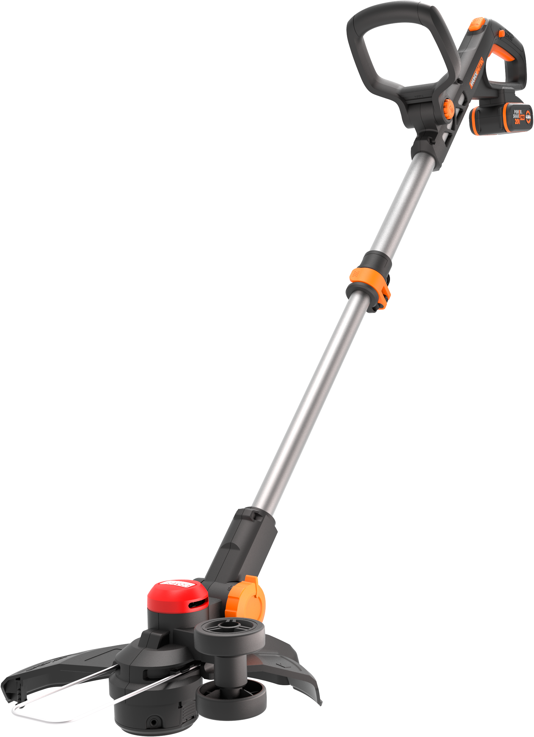 Worx Akku-Rasentrimmer "Nitro WG173E", 3-IN-1 Funktion, bürstenloser Motor, inkl. Akku und Ladegerät