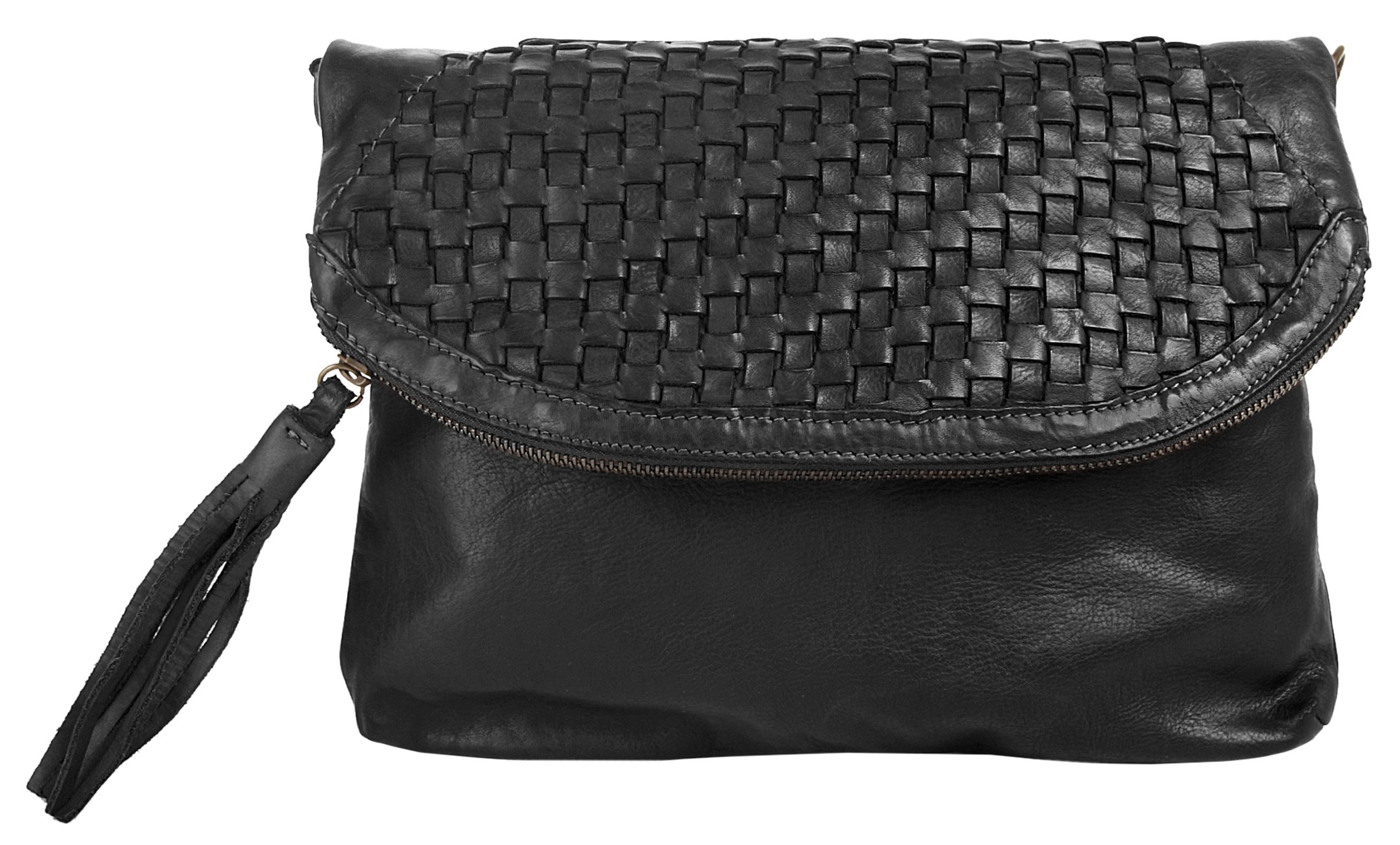 Thumbnail - Samantha Look Umhängetasche echt Leder, Made in Italy