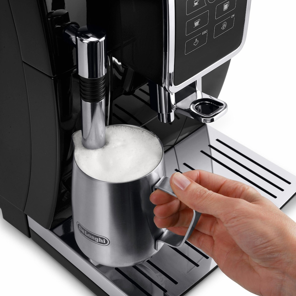De'Longhi Kaffeevollautomat »Dinamica ECAM 358.15.B«, Sensor-Bedienfeld, inkl. Pflegeset im Wert von € 31,99 UVP