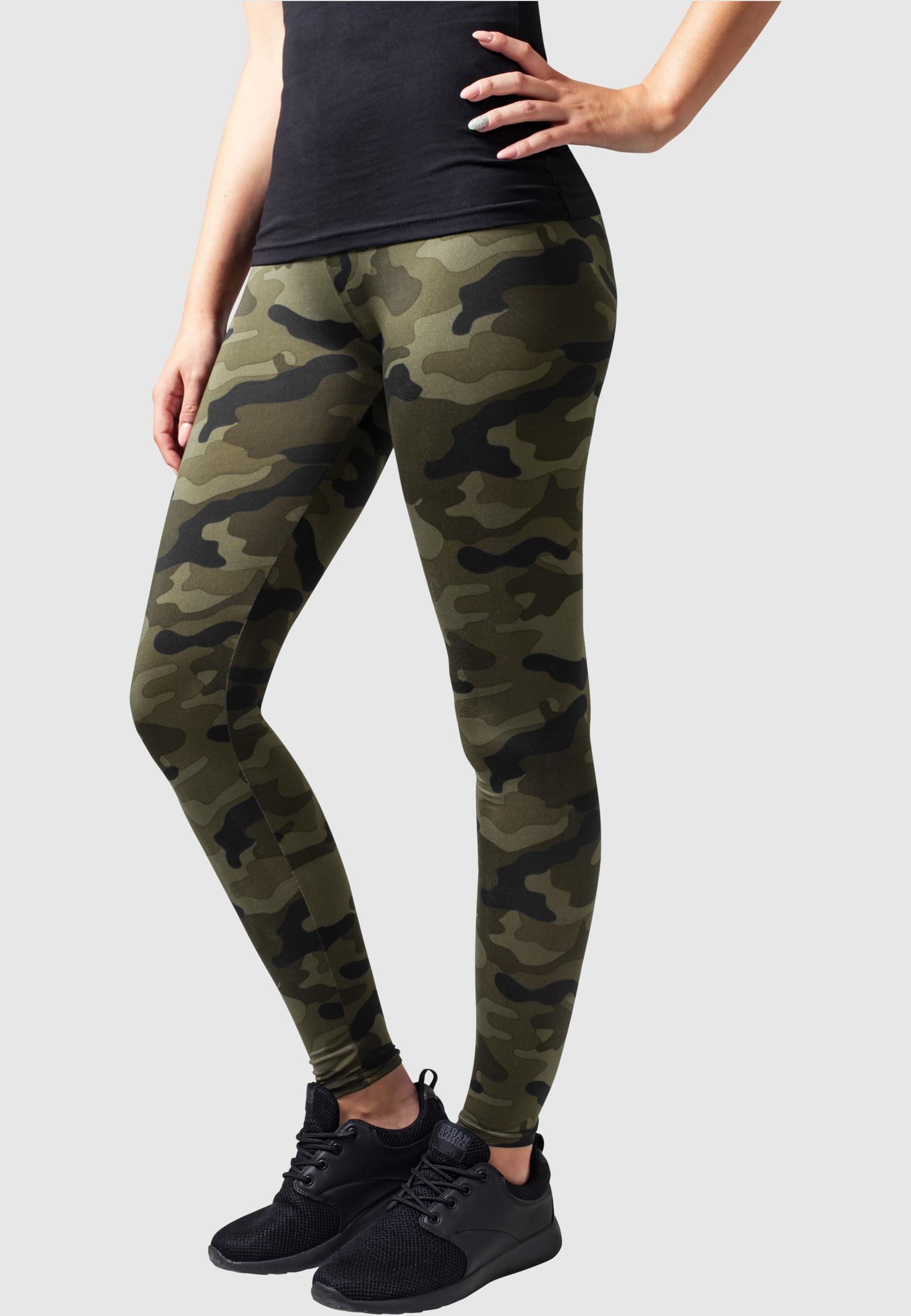 URBAN CLASSICS Leggings »Urban Classics Damen Ladies Camo Leggings«, (1 tlg.)