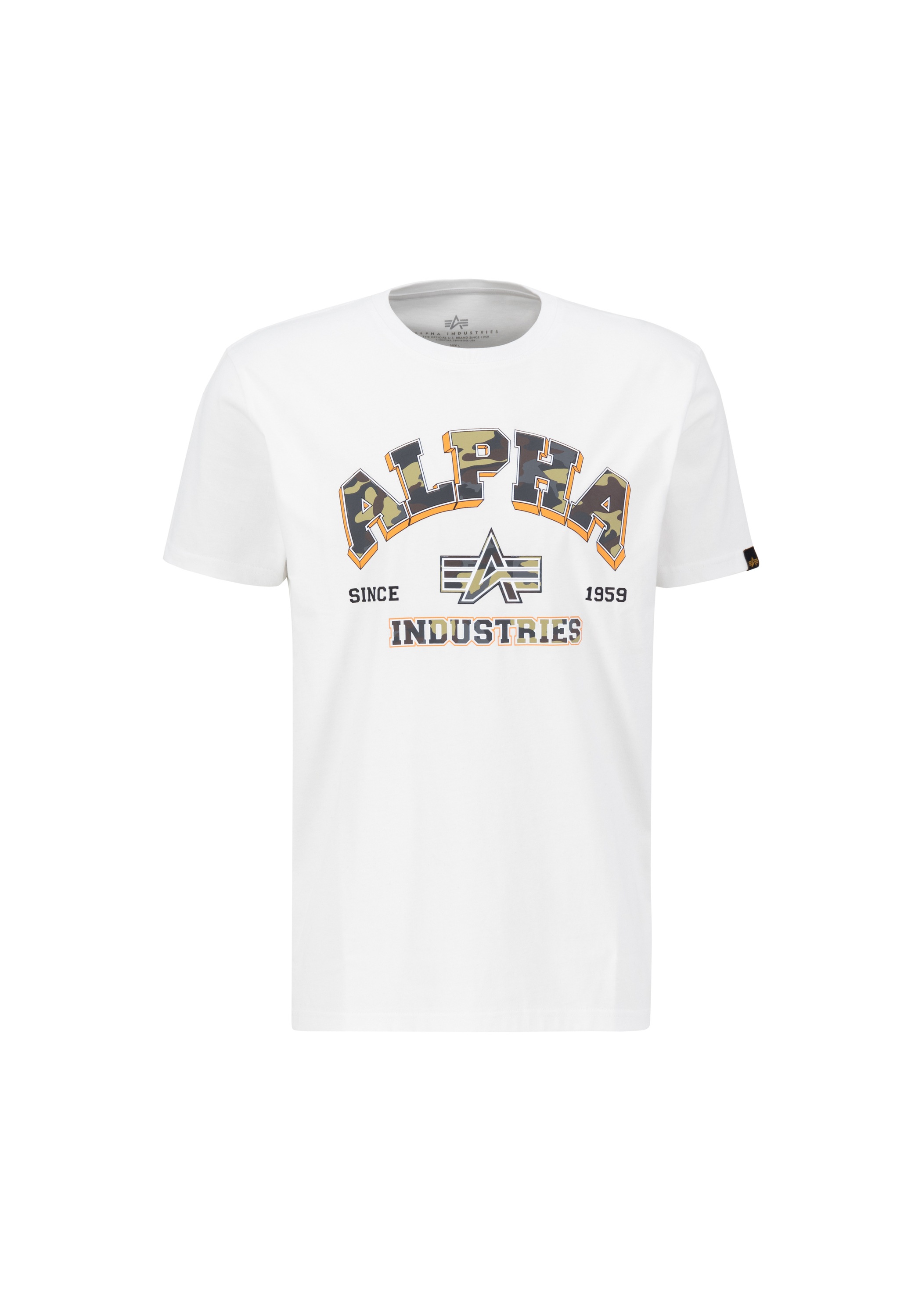 Alpha Industries T-Shirt "College Camo T-Shirt" günstig online kaufen