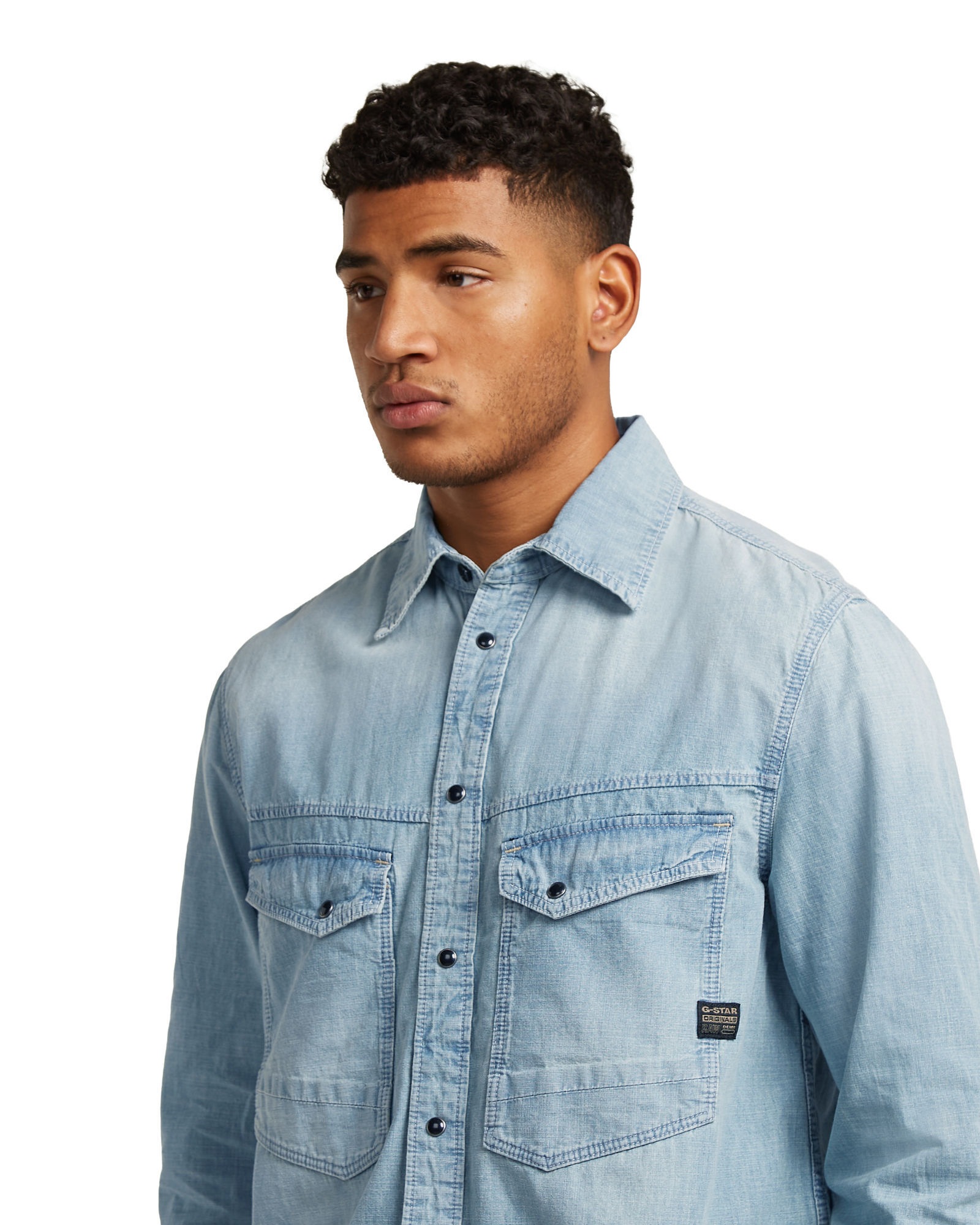 G-STAR Langarmshirt »Dakota Regular Shirt Long Sleeve«