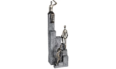 Casablanca by Gilde Dekofigur »Skulptur Climbing, bronzefarben/grau«, (1 St.),... kaufen