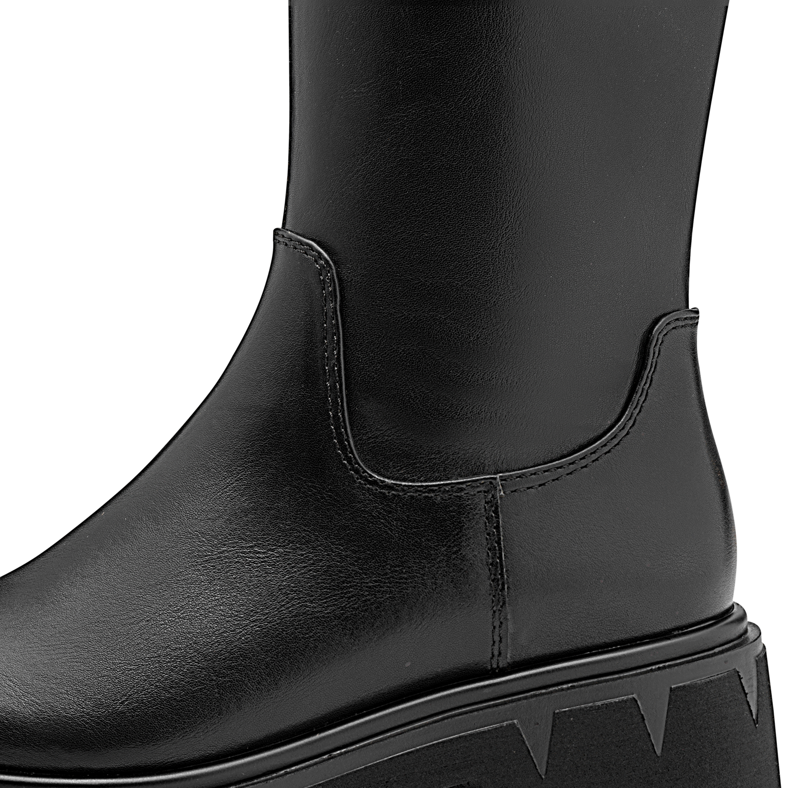 MARCO TOZZI Stiefel  , Blockabsatz, Langschaftstiefel mit praktischem Innenreißverschluss