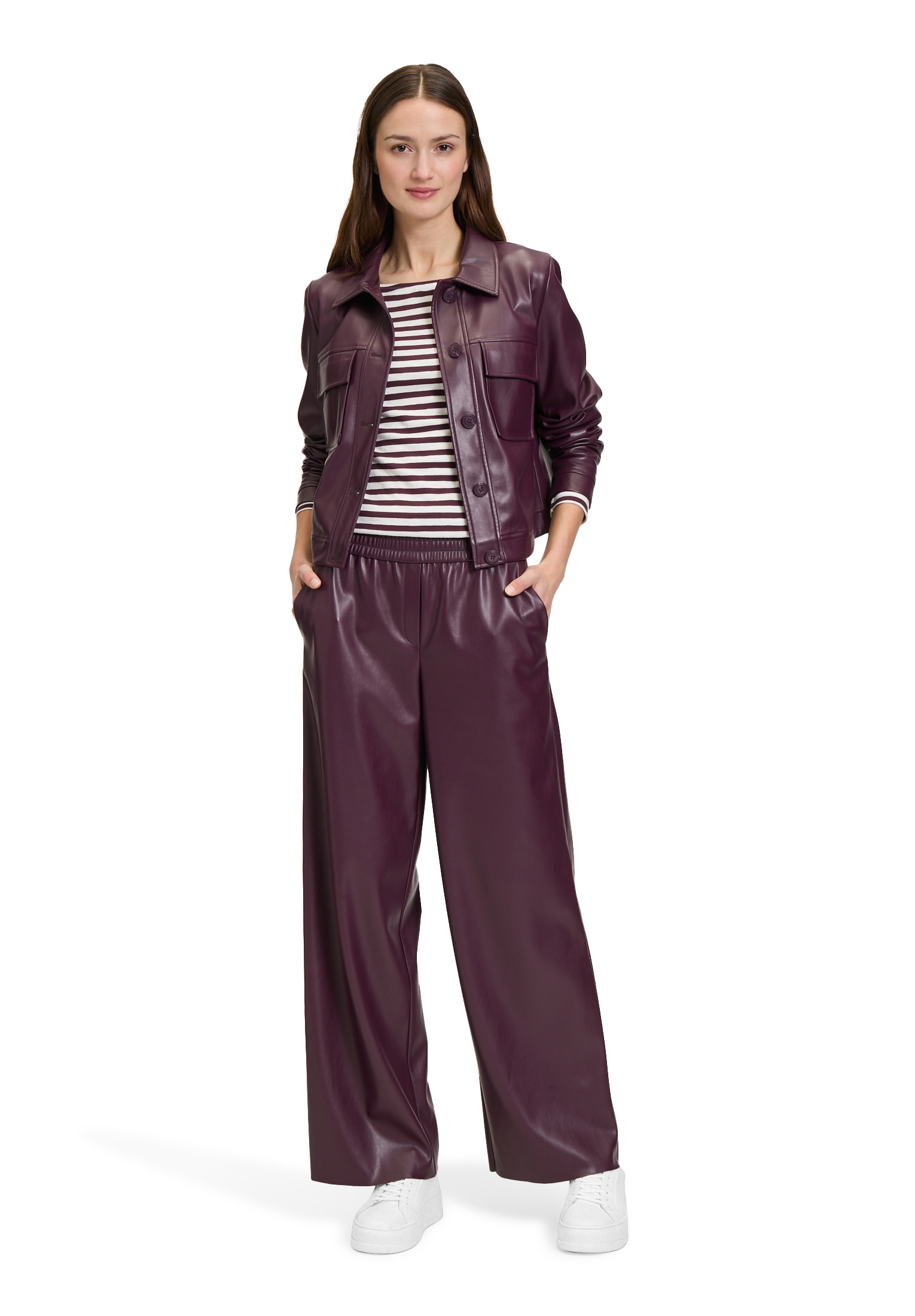Betty&Co Jackenblazer »Betty & Co Damen Lederjacke langarm«