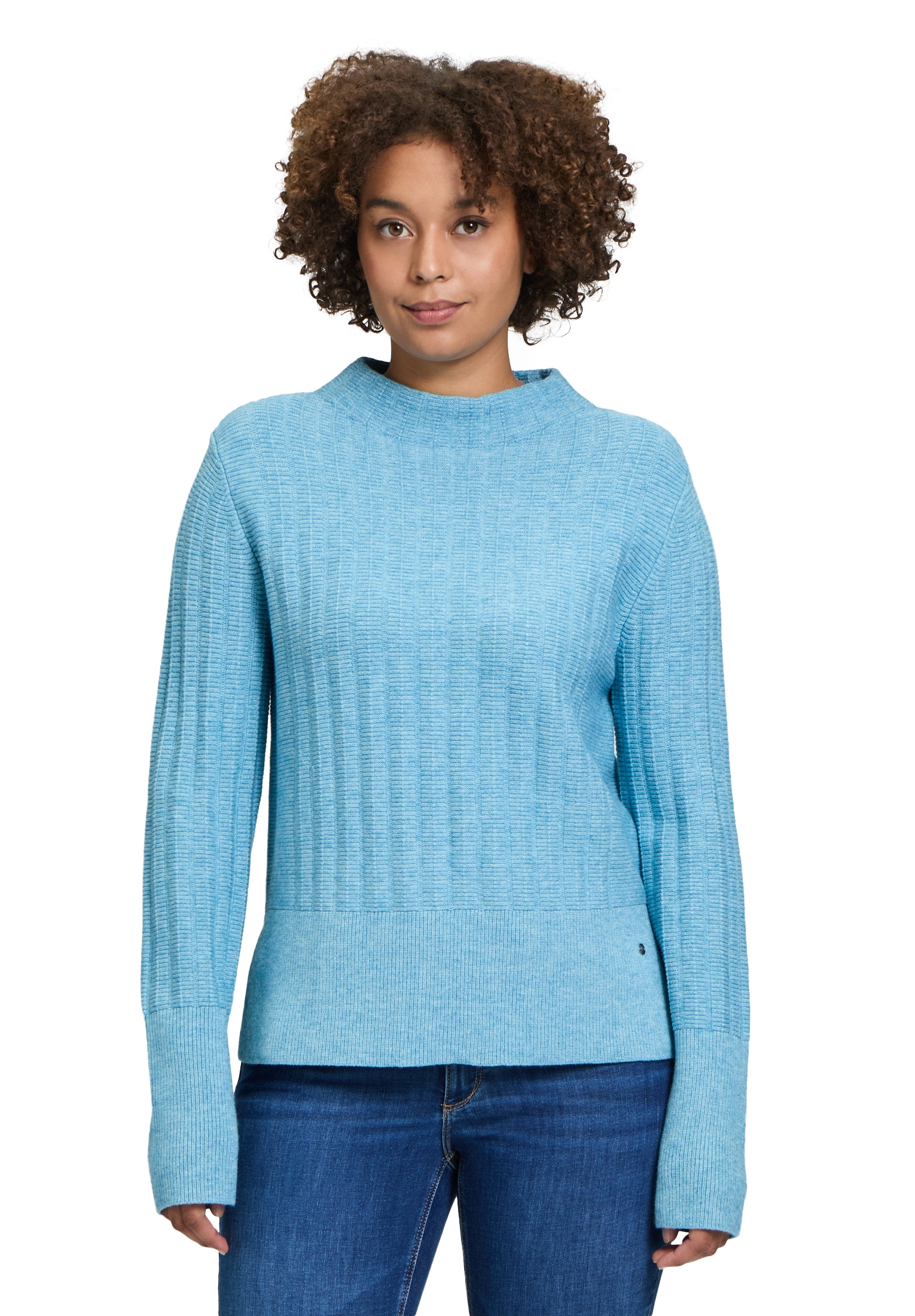 Betty&Co Strickpullover "Betty & Co Damen Strickpullover mit Struktur" 1 St günstig online kaufen