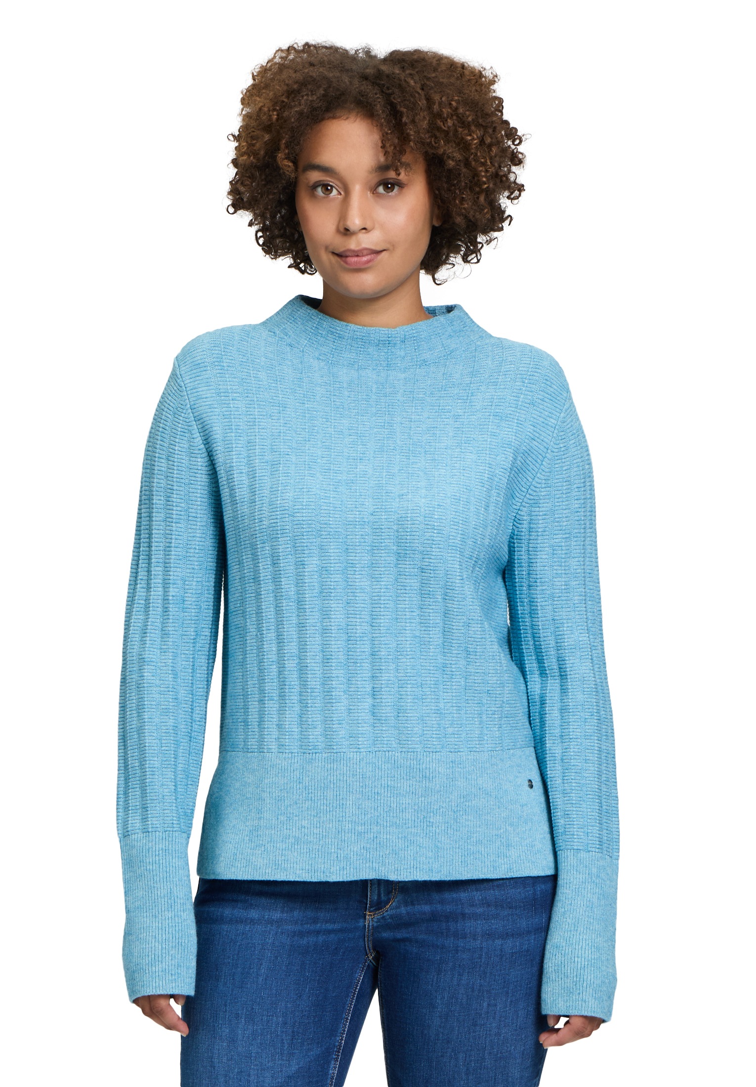 Betty&Co Strickpullover "Betty & Co Damen Strickpullover mit Struktur", (1 günstig online kaufen