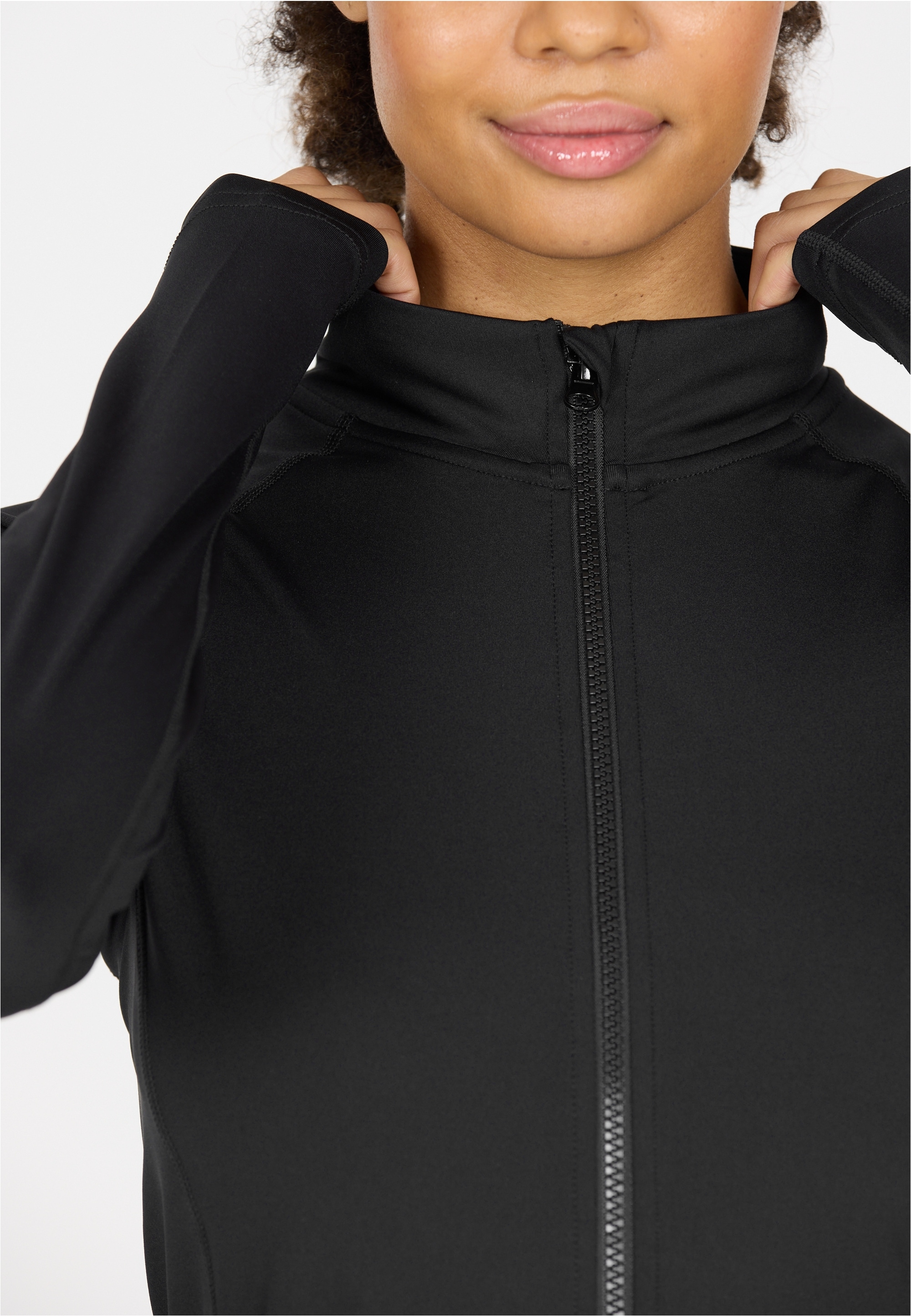 ATHLECIA Outdoorjacke »Krosa«, mit Vollreißverschluss und Flatlock-Nähten