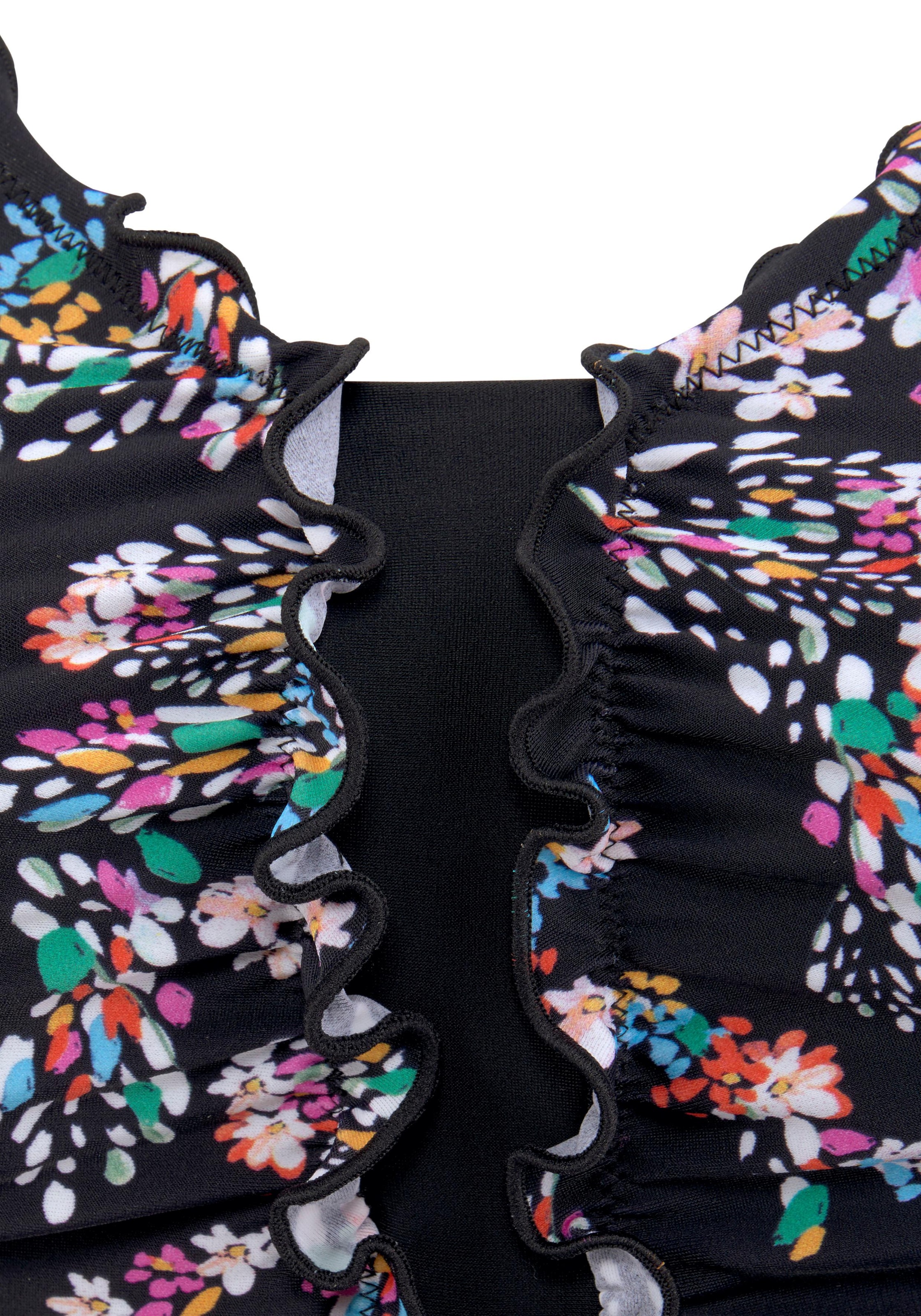 petite fleur Badeanzug, mit Shapingeinsatz, mit Unterbrustgummi, mit integrierten Softcups