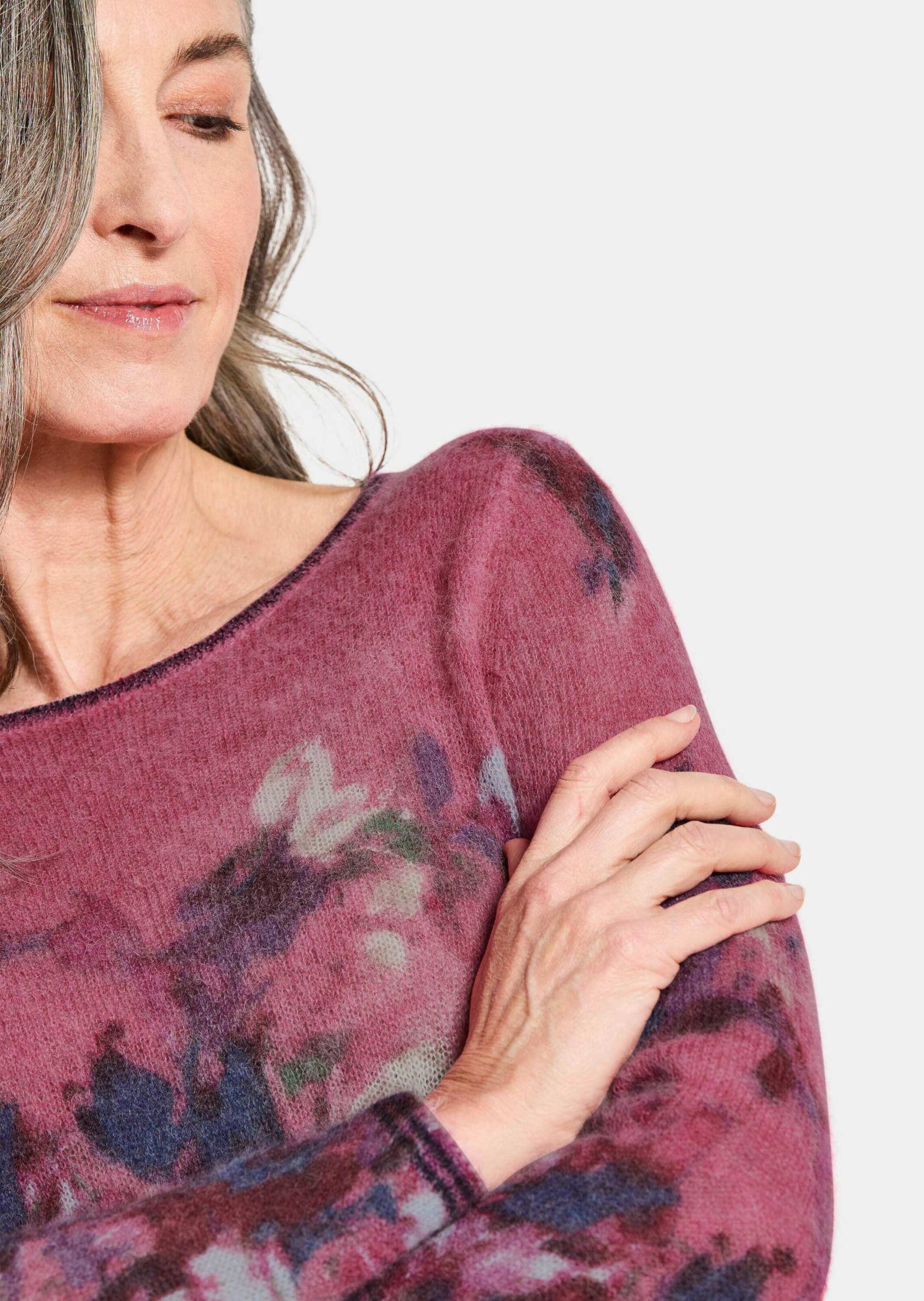 GOLDNER Rundhalspullover »Feinstrick-Pullover mit Alpaka-Wolle«