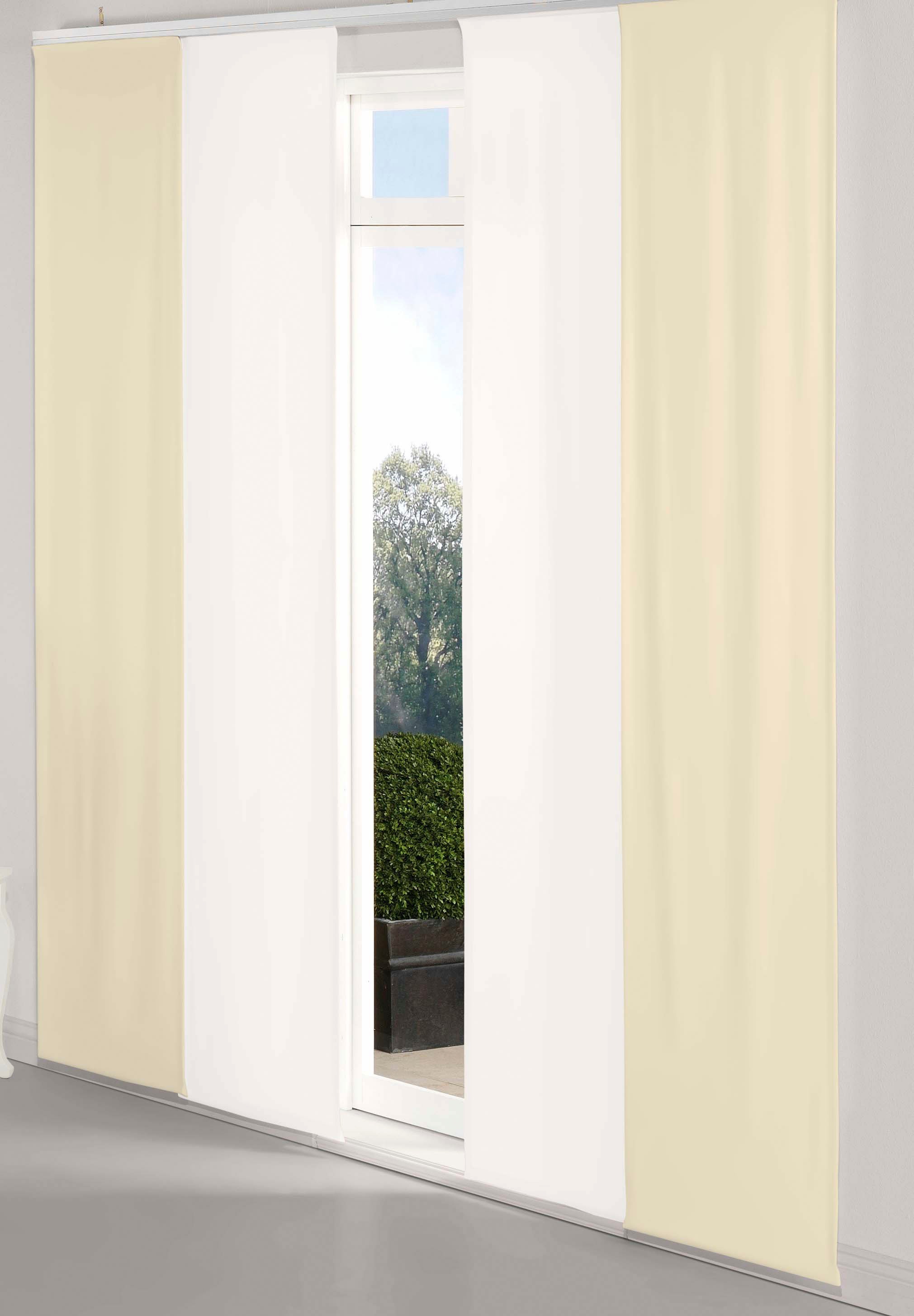 Wirth Schiebegardine "Umea" Paneelwagen 1 Stk. tlg. günstig online kaufen