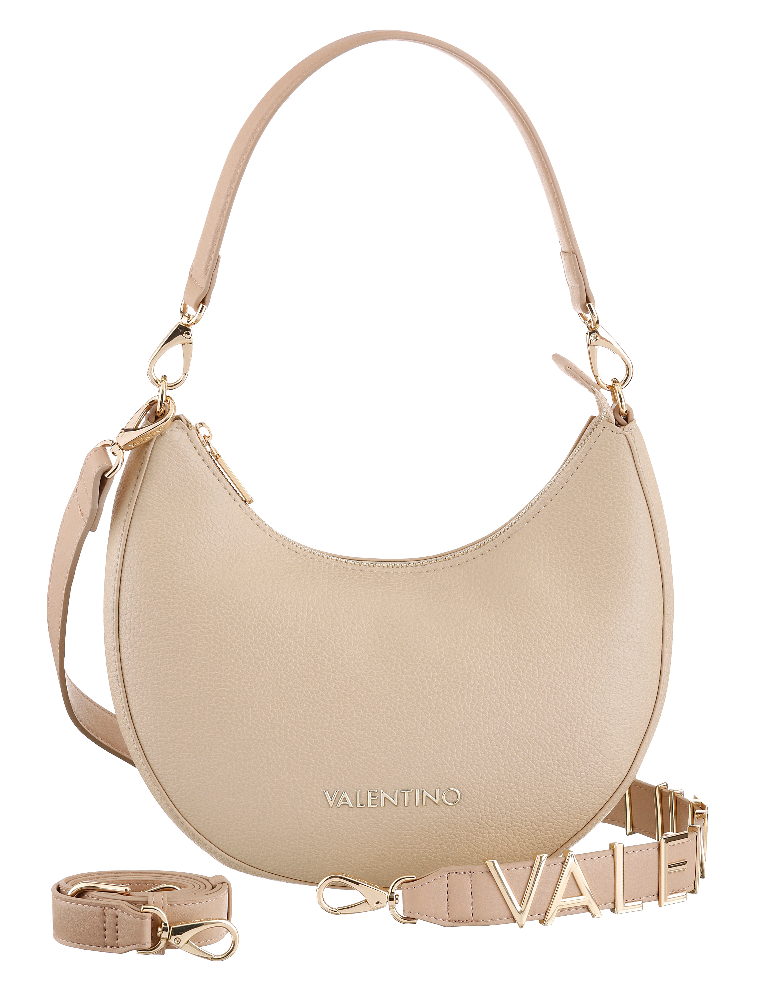VALENTINO BAGS Hobo "ALEXIA" Damen Handtasche, Schultertasche, Umhängetasche mit Logoschriftzug