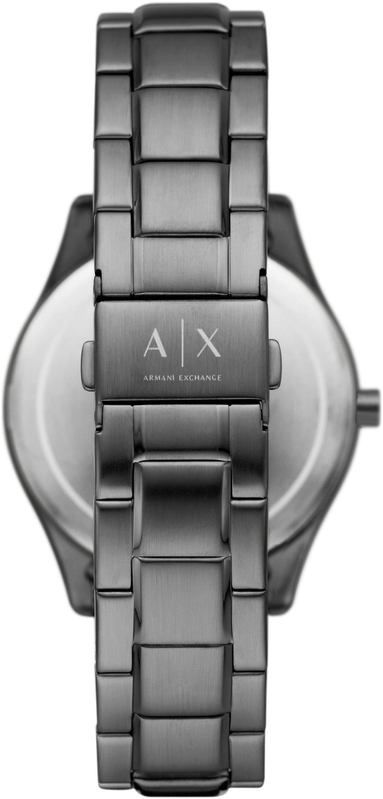 ARMANI EXCHANGE Multifunktionsuhr, Quarzuhr, Armbanduhr, Herrenuhr, analog, Edelstahlarmband