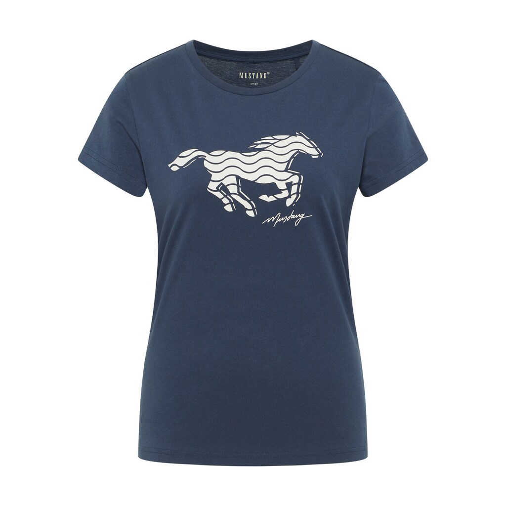 MUSTANG Kurzarmshirt »T-Shirt«