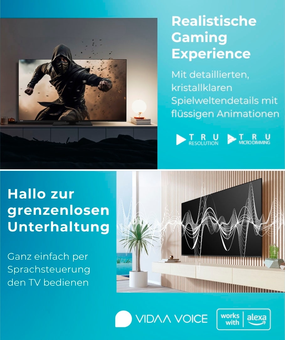 Toshiba LED-Fernseher »32WV2F63DA« 80 cm/32 ″ HD ready Smart-TV