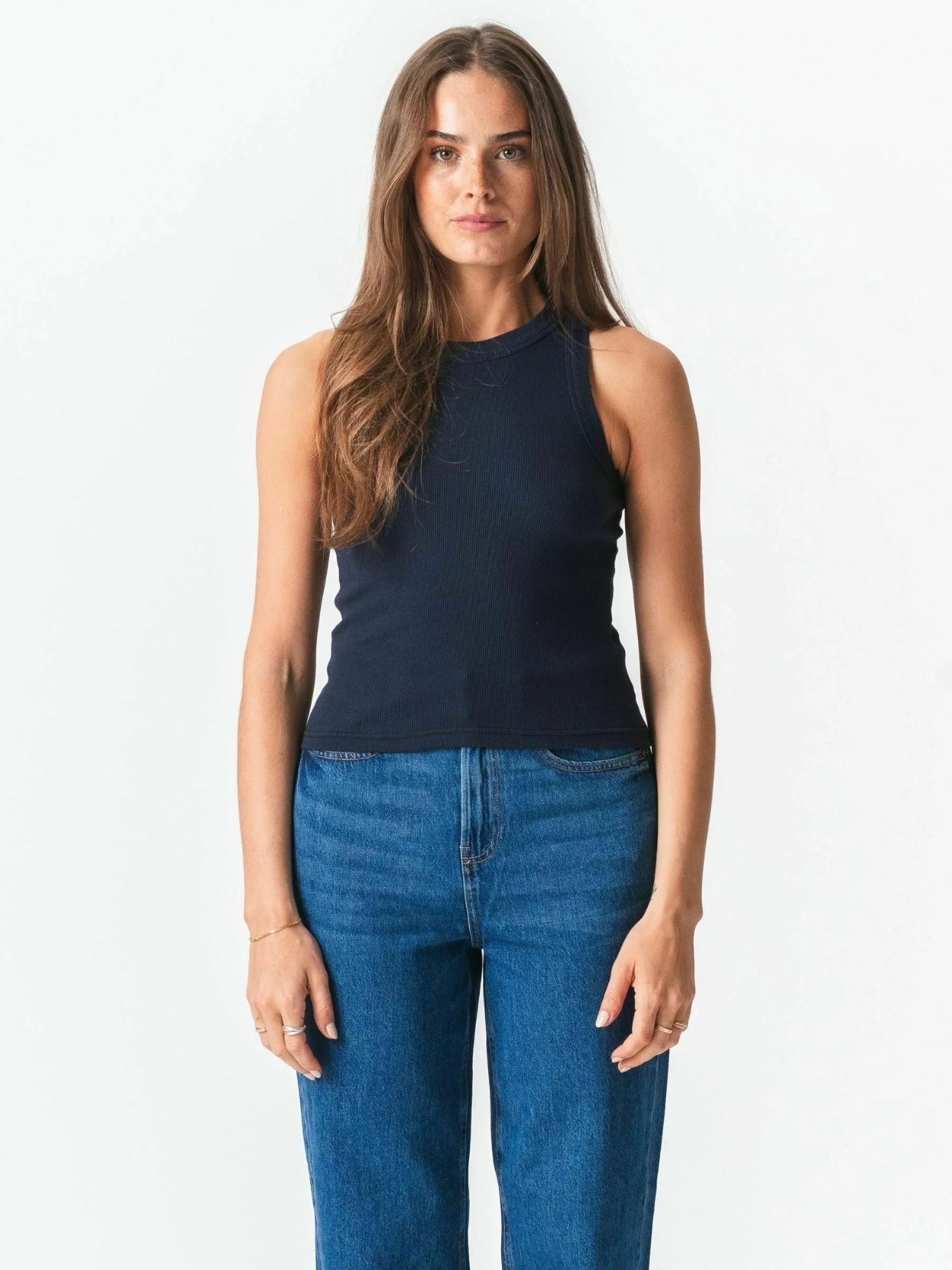 TeeShoppen Funktionstop "TEESHOPPEN Top Ribbed"