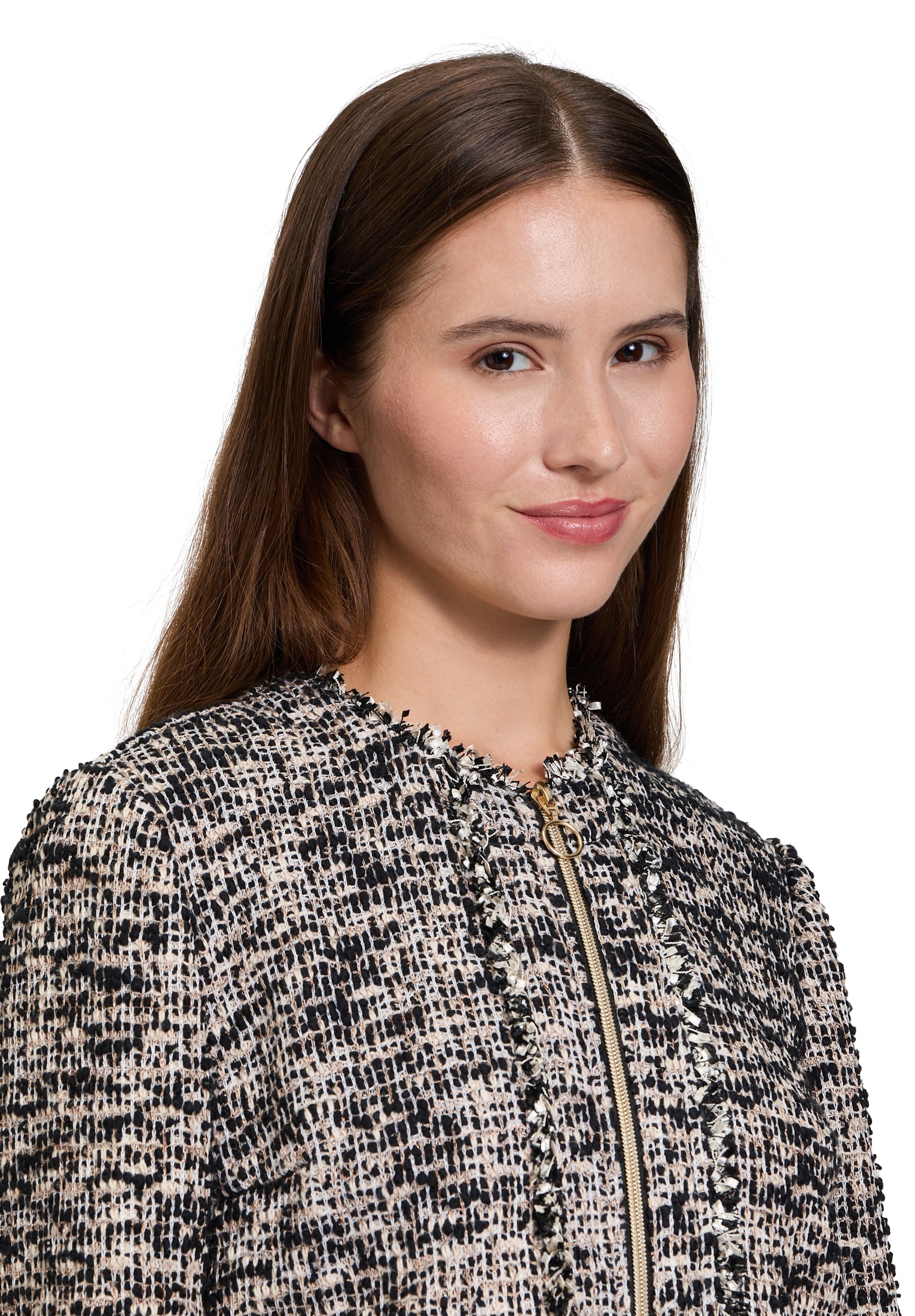 Betty Barclay Jackenblazer »Betty Barclay Damen Blazer-Jacke mit Fransen«, Material
