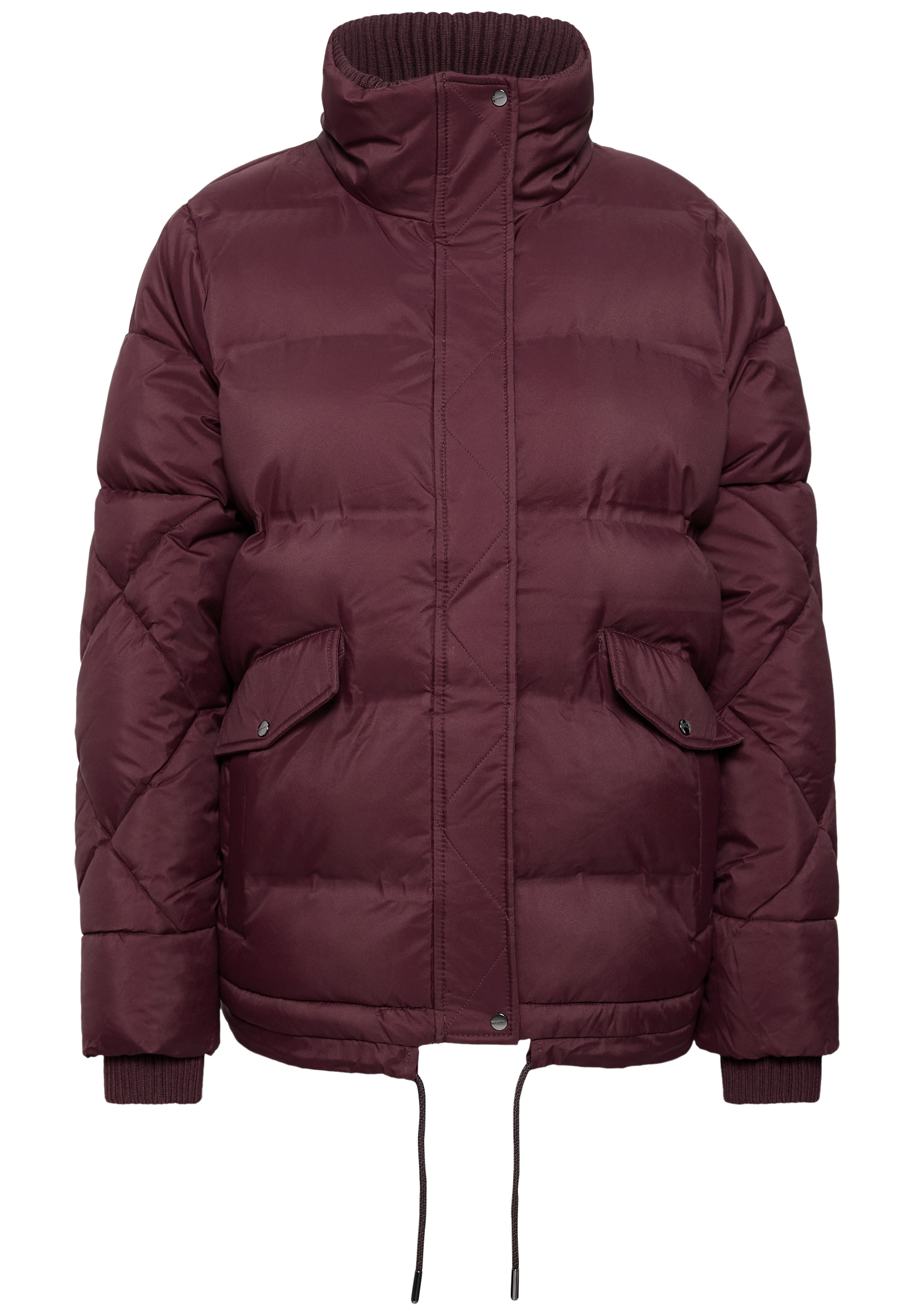 STREET ONE Steppjacke ohne Kapuze wasserabweisend, Stehkragen