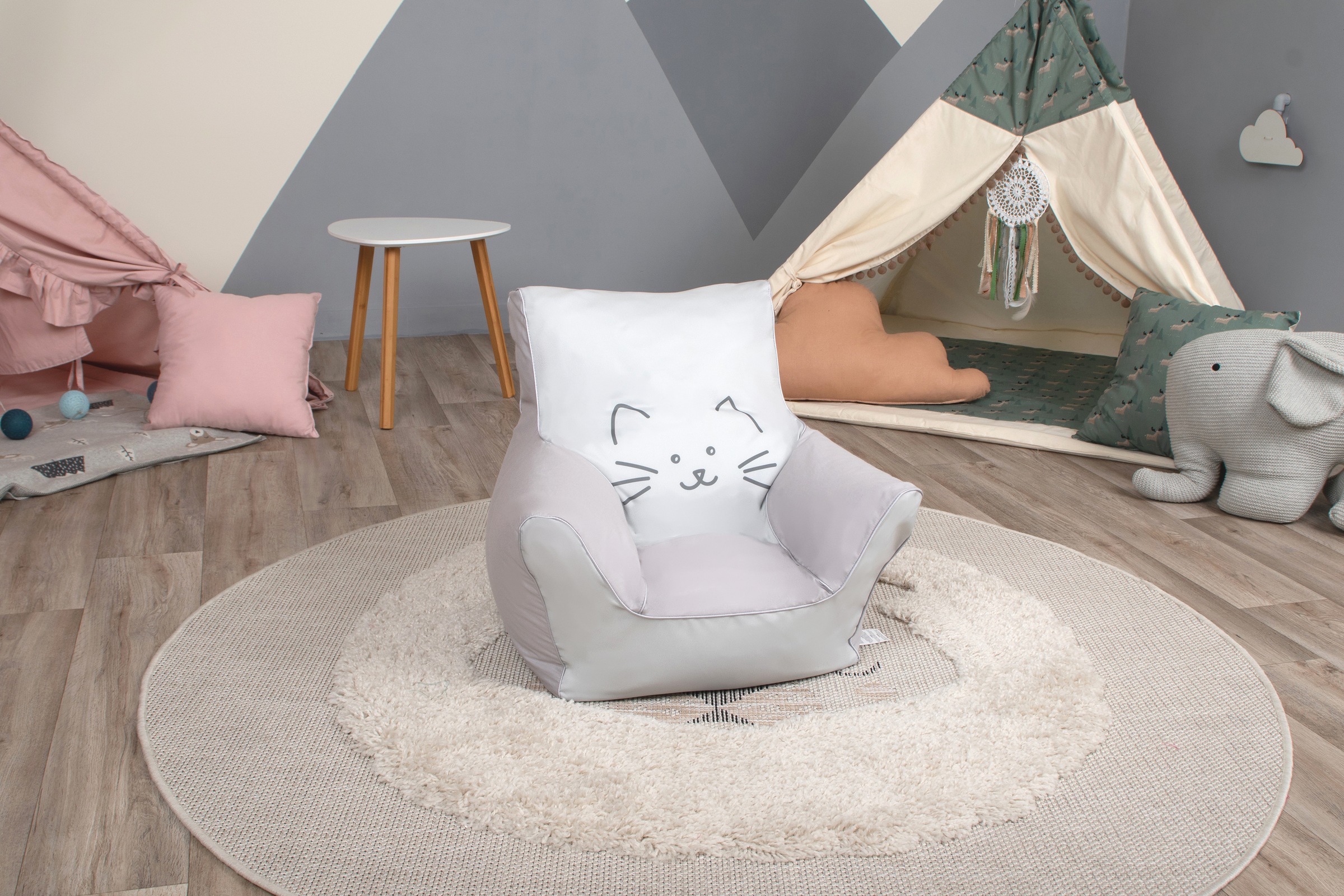 Knorrtoys® Sitzsack »Katze Lilli«, für Kinder; Made in Europe auf Rechnung  | BAUR