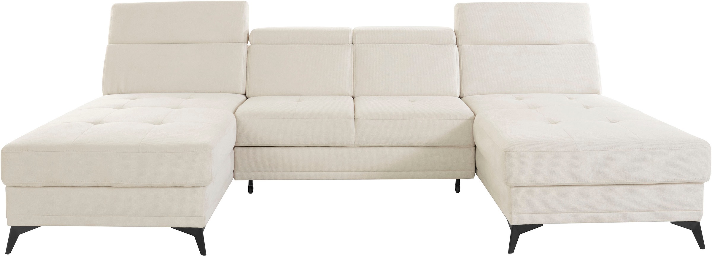 Home affaire "Cardiz U-Form" inkl.Kopfteilverstellung und Federkern wahlwei günstig online kaufen